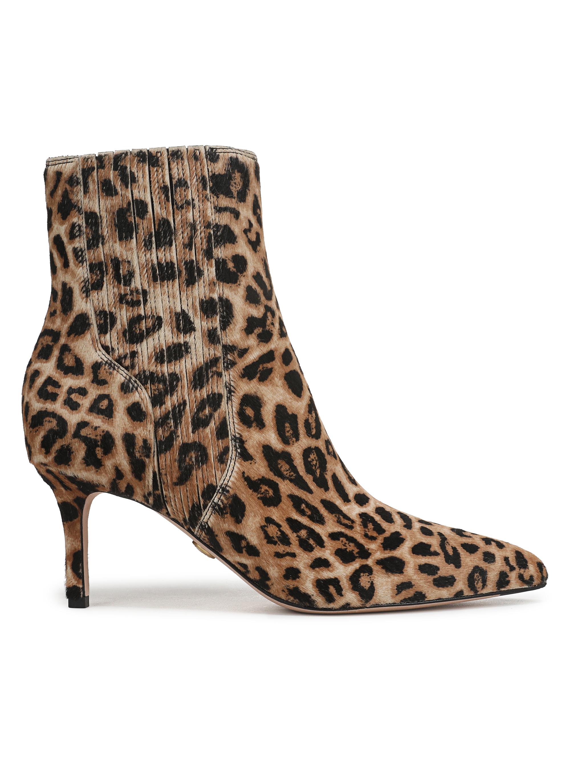 Veronica Beard Women's Lisa 70MM Leopard-Print Leather Ankle Boots - Leopard