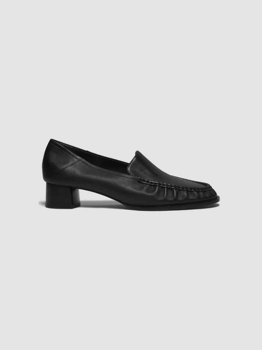 3.1 Phillip Lim Platform Heeled Loafer 3.1 Phillip Lim Nadia Leather Heeled Loafers - Bergdorf Goodman main image 3