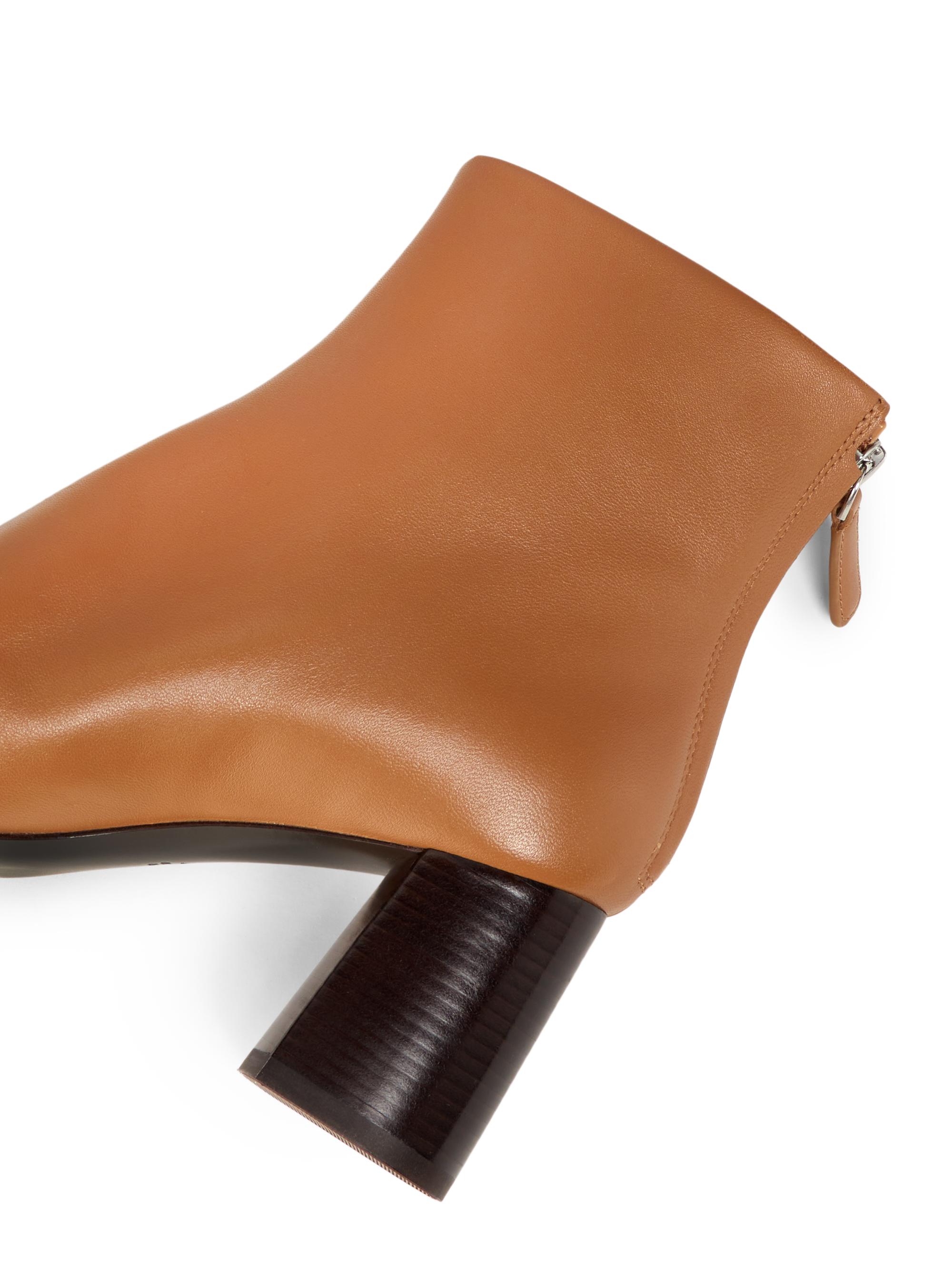 3.1 Phillip Lim Nadia Soft Heel 75MM Leather Booties | Saks Fifth