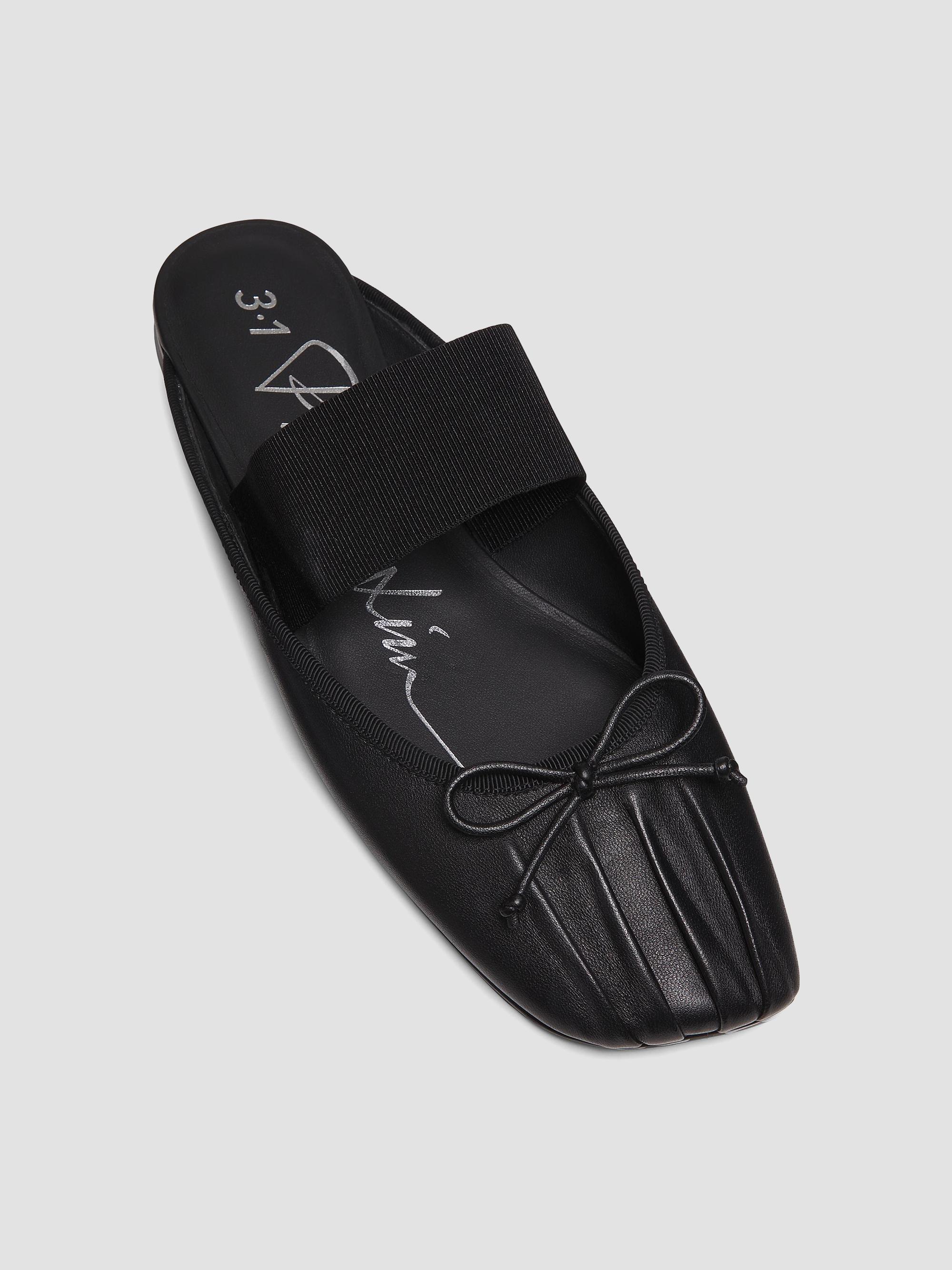 3.1 Phillip Lim ID Bow Leather Mules | Saks Fifth Avenue