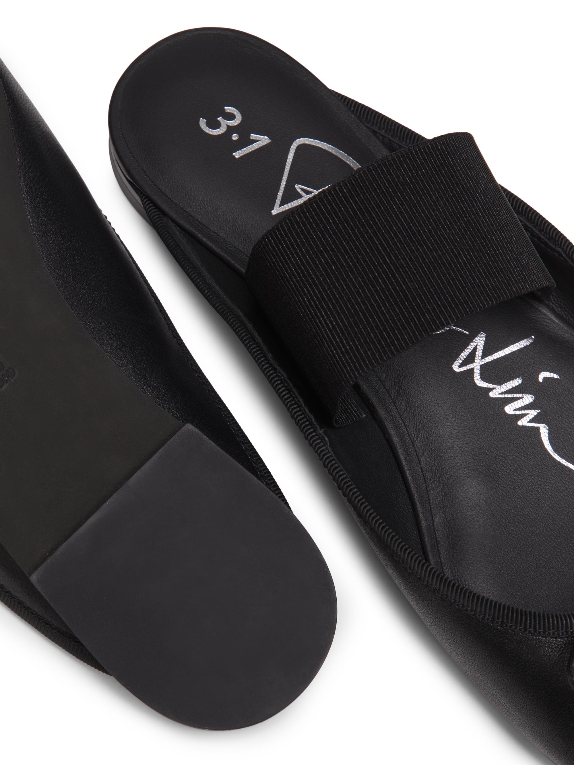 3.1 Phillip Lim ID Bow Leather Mules | Saks Fifth Avenue