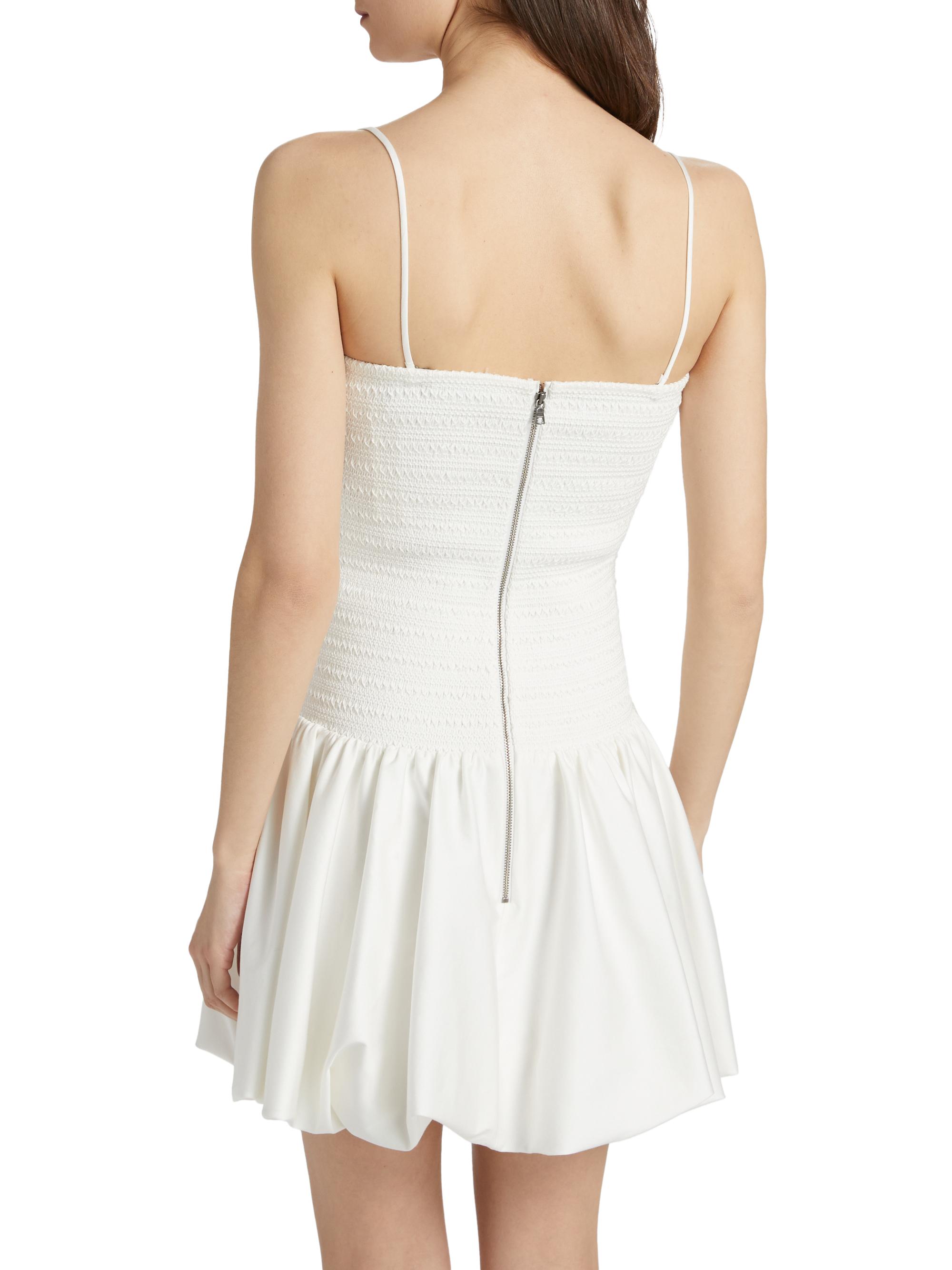 ALICE + OLIVIA Arden Drop-Waist Bubble Minidress | Saks Fifth Avenue