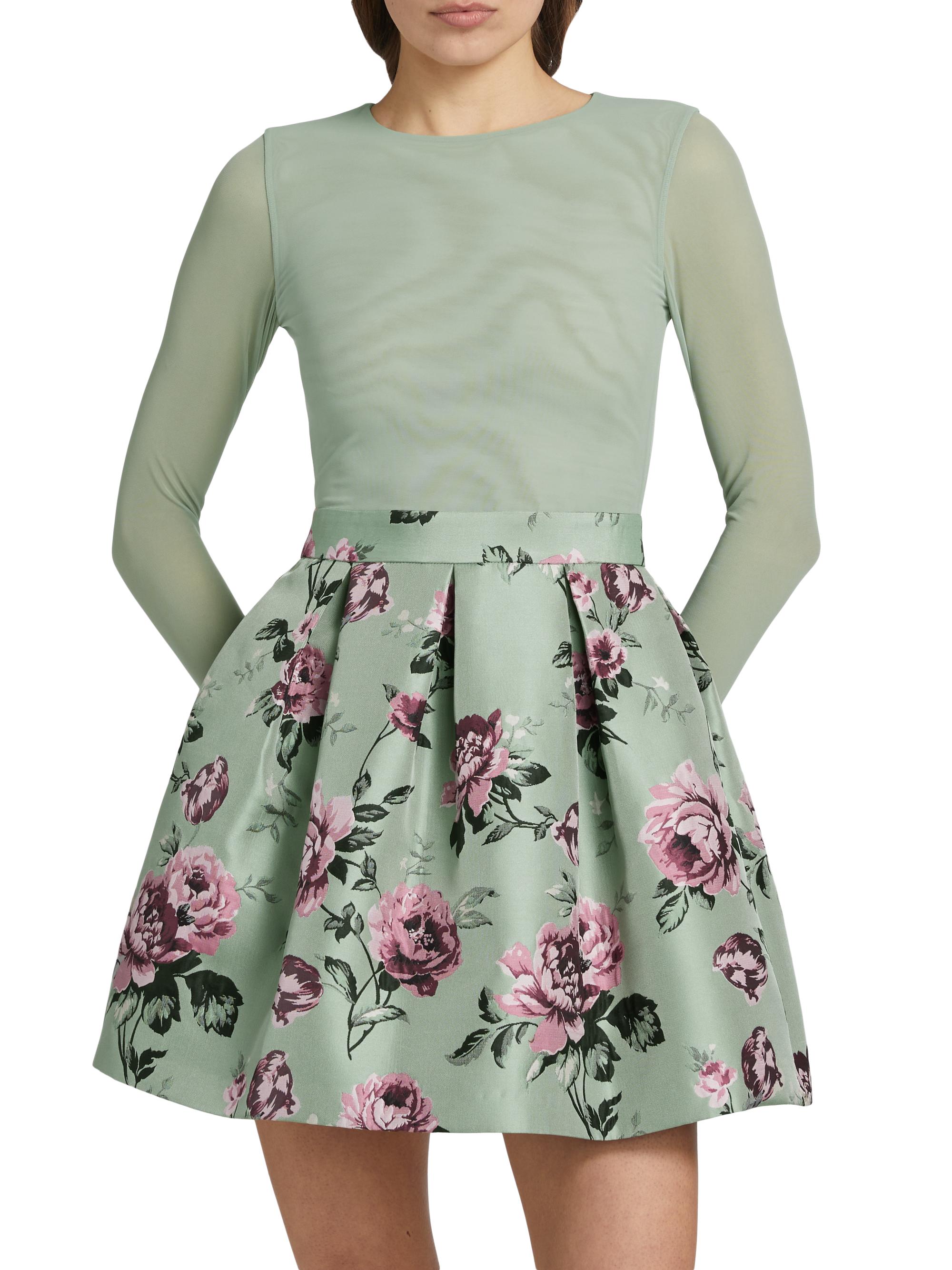 Alice + Olivia Chara Plt Party Minidress | Saks Fifth Avenue