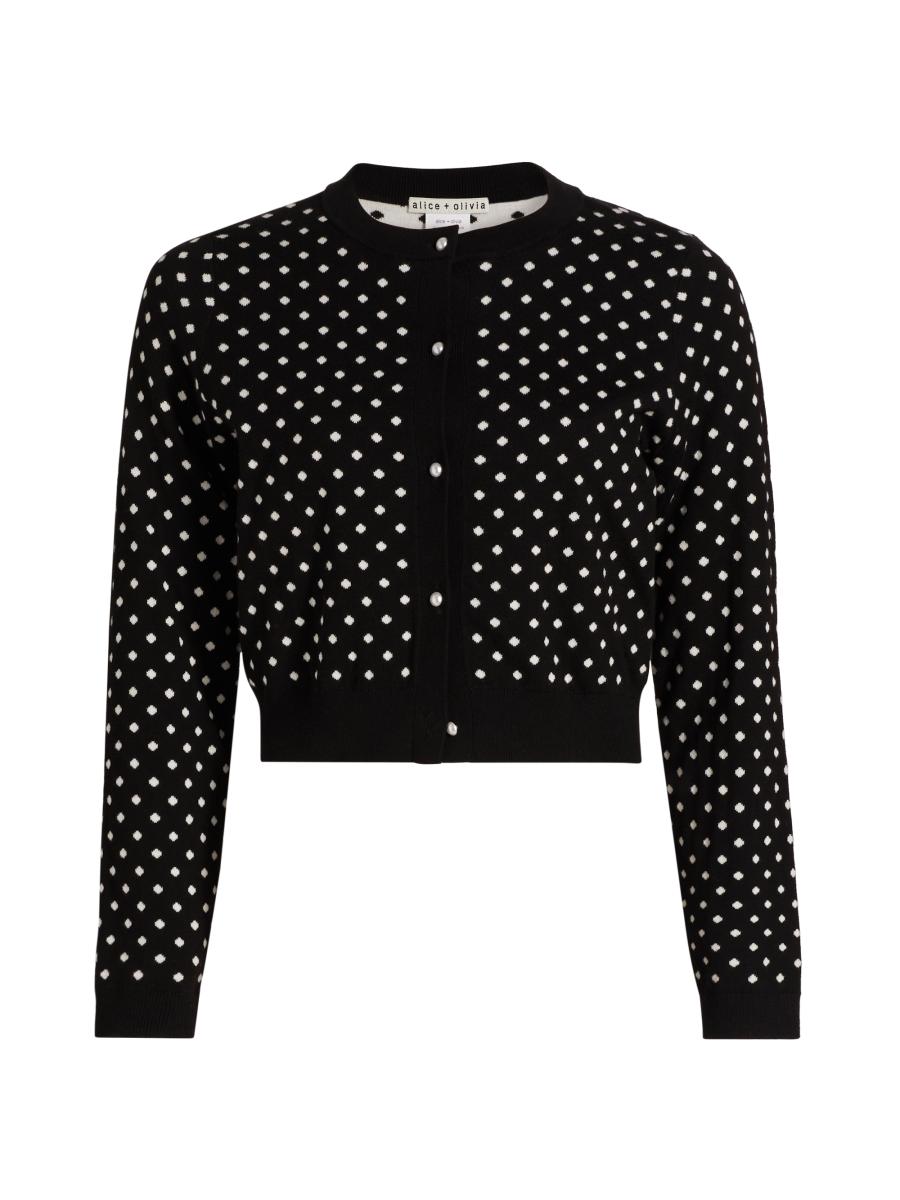 Alice+Olivia - alice+olivia カーディガン Alice + Olivia Claira Colorblocked Cardigan | Saks Fifth Avenue