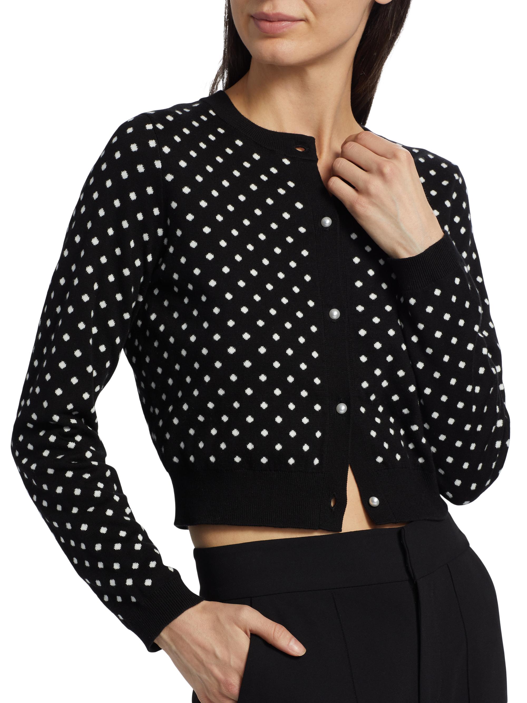ALICE + OLIVIA Dollie Printed Cardigan | Saks Fifth Avenue