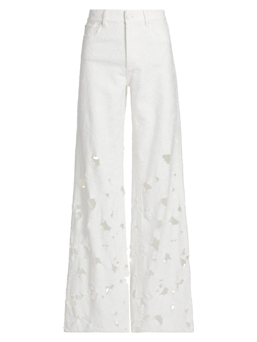 パンツ Gajess Alice Jeans Women's Alice + Olivia Designer Jeans | Saks Fifth Avenue