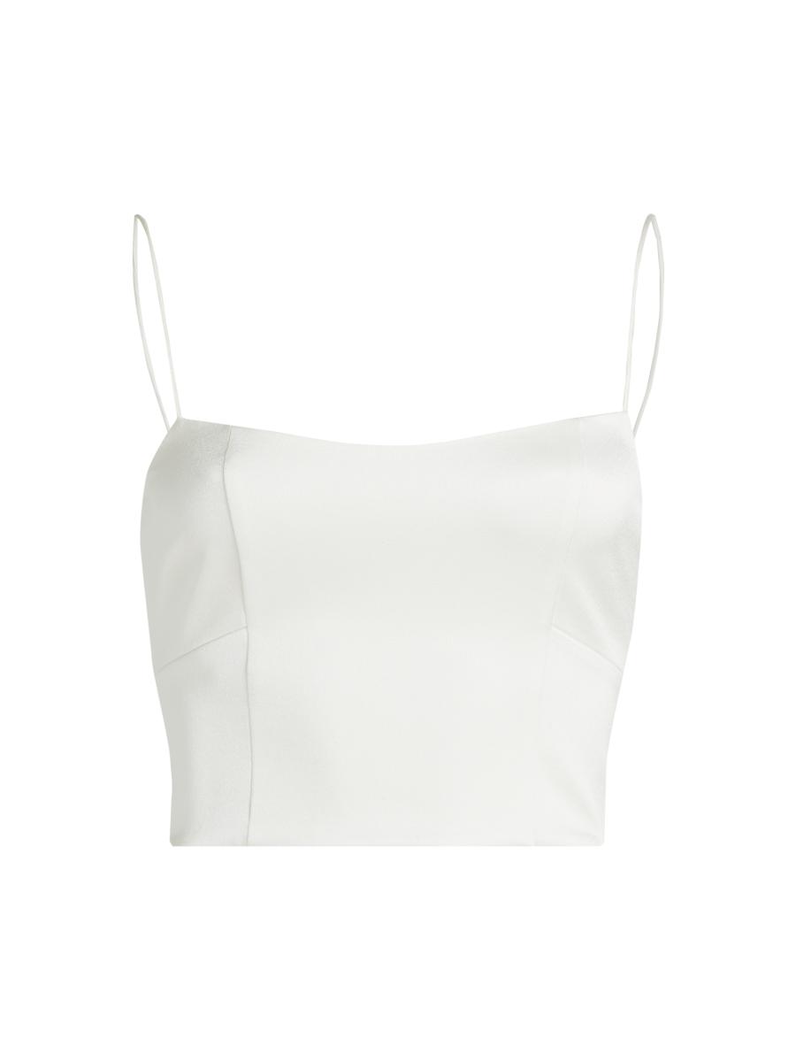 トップス sahara Camisole Bustier Ivory Mischa Ivory Longline Cami Top – 12th Tribe