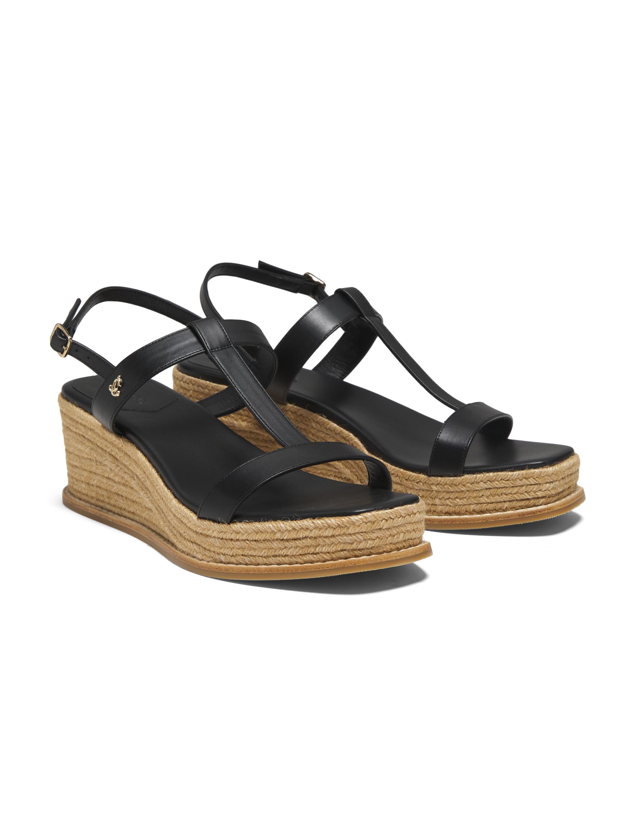 Jimmy Choo Theia 60MM Espadrille Wedge Sandals | Saks Fifth Avenue