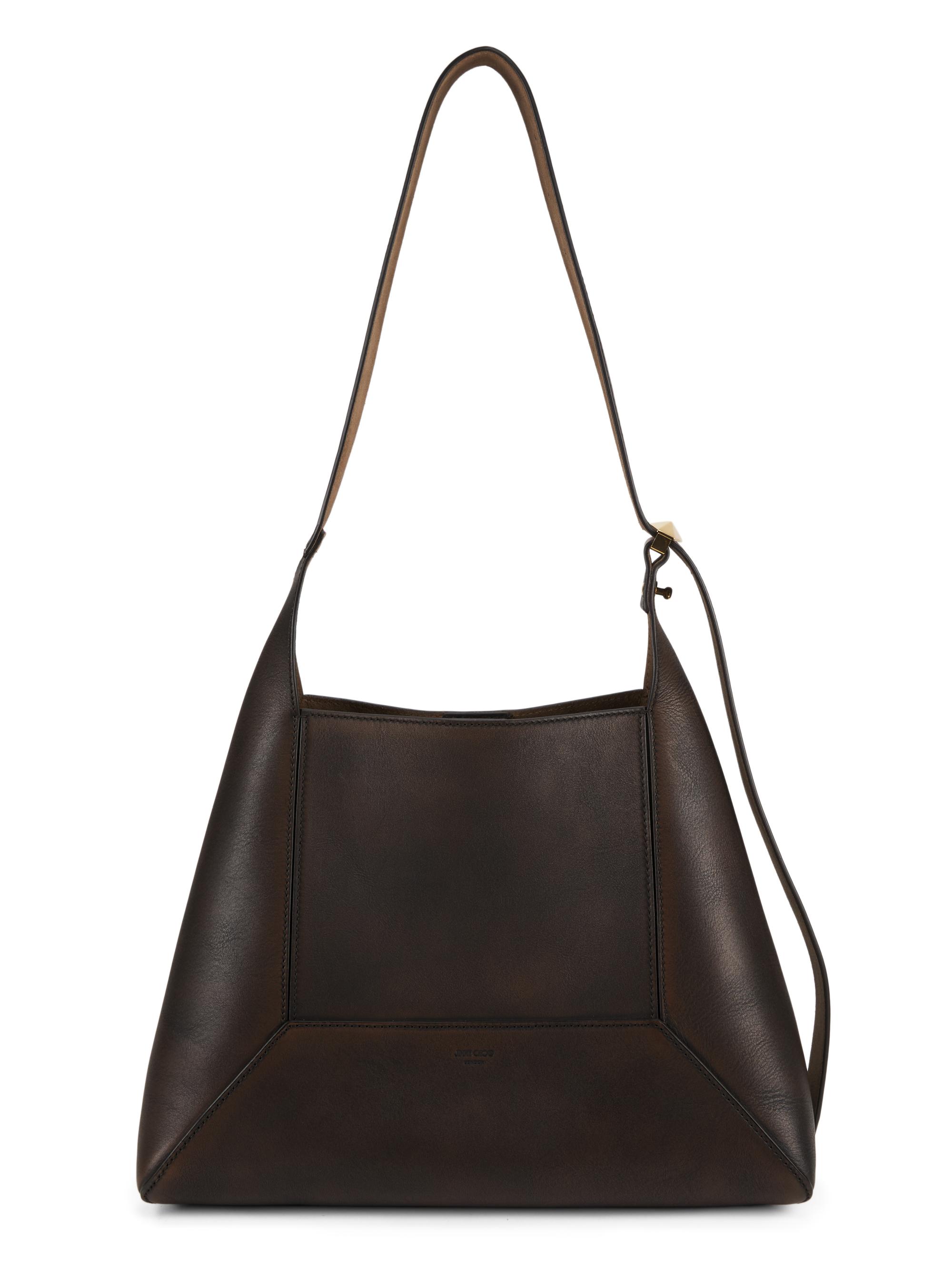 Jimmy Choo Diamond Brushed Leather Hobo Bag | Saks Fifth Avenue