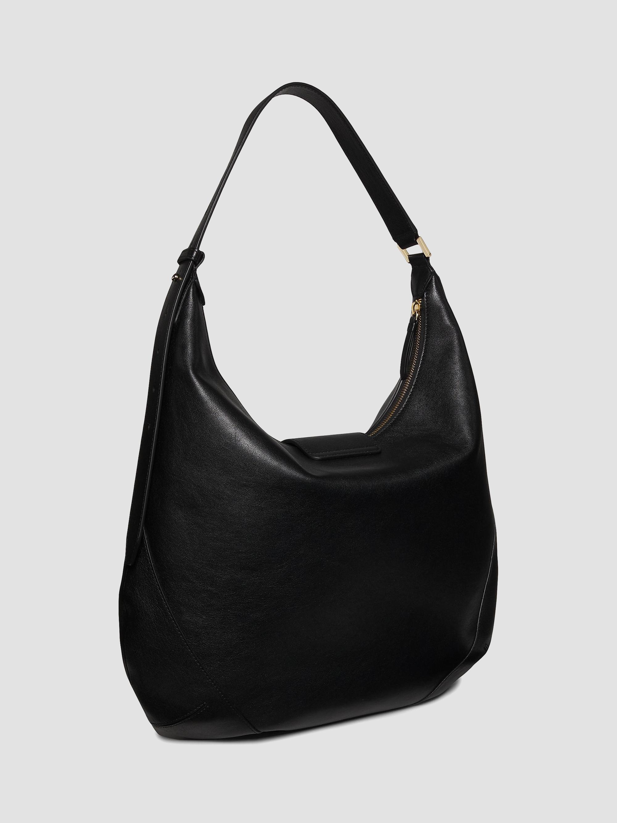Jimmy Choo Bar Hobo Medium Leather Shoulder Bag | Saks Fifth Avenue