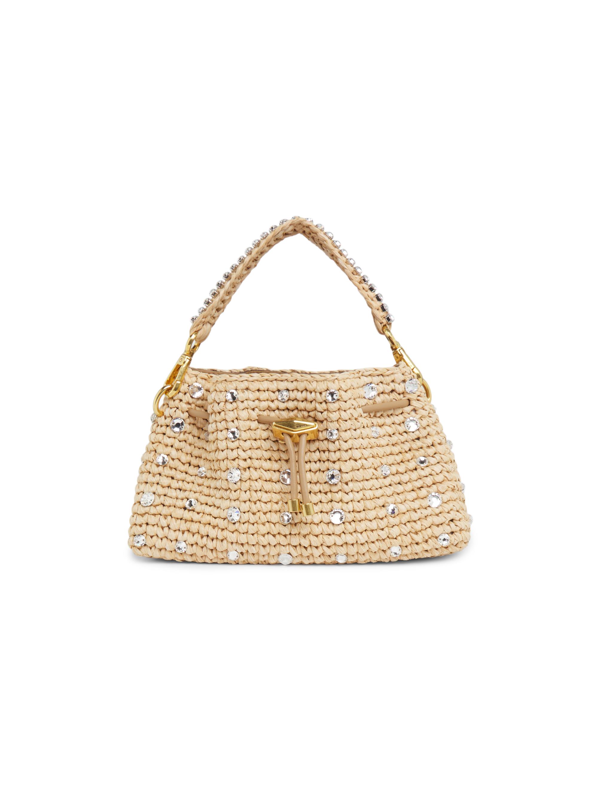 Cult Gaia Mini Lucinda Rhinestone Mesh Shoulder Bag | Saks Fifth