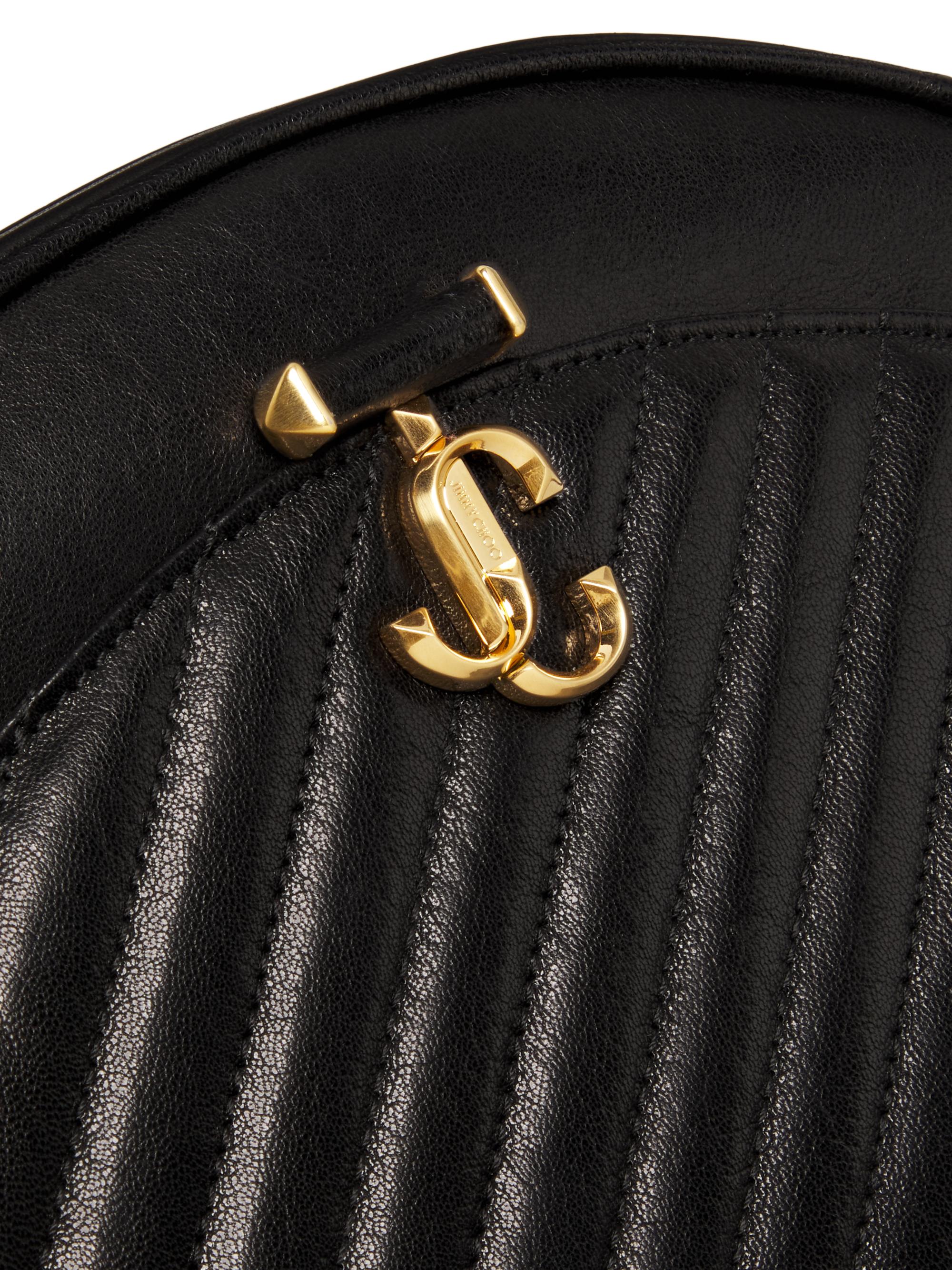 Jimmy Choo Curve Leather Pouch | Saks Fifth Avenue