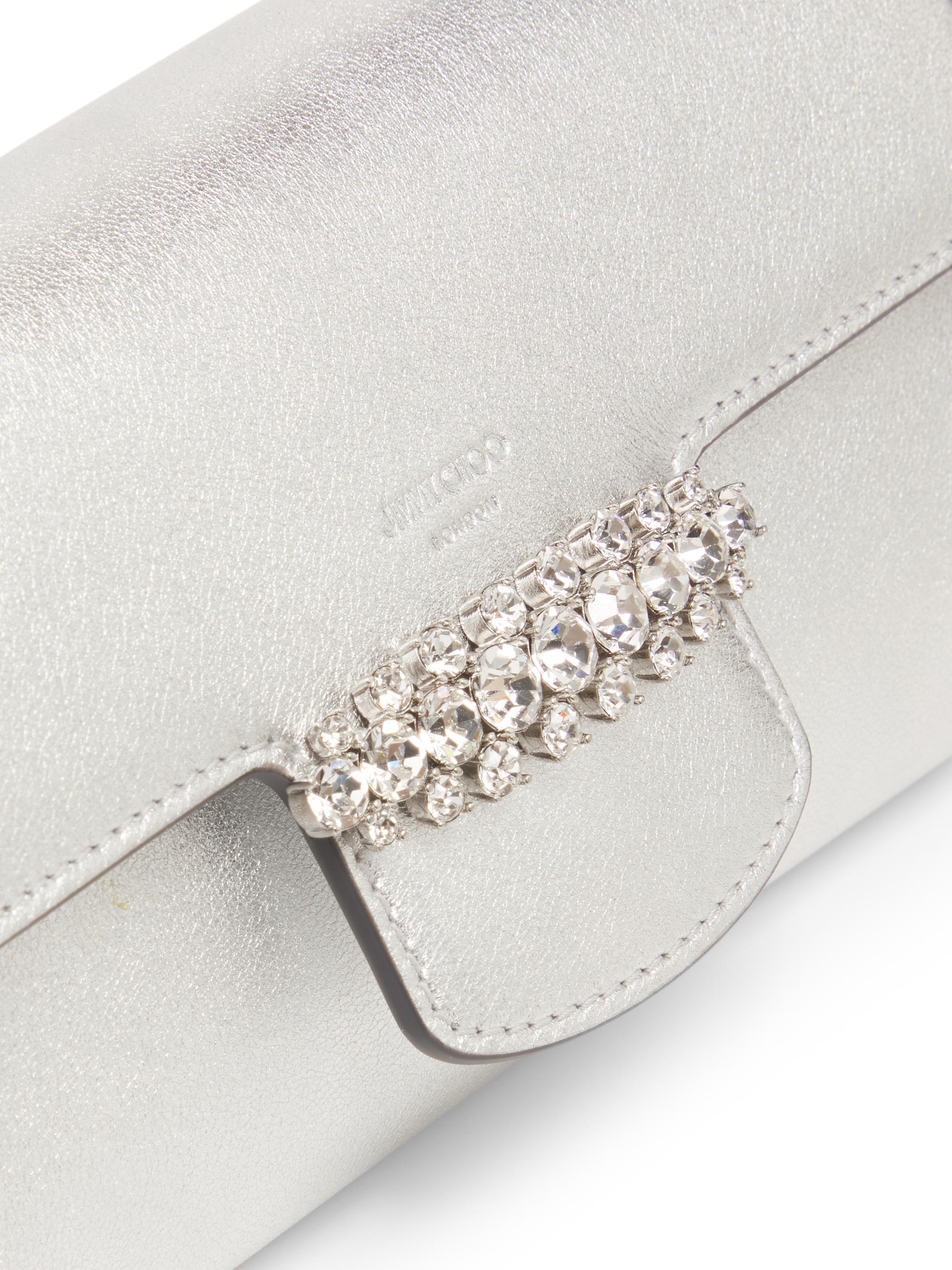 JIMMY CHOO ヘビ革 チェーンウォレット BEALECEO_040014_FRONT_vg576.jpg