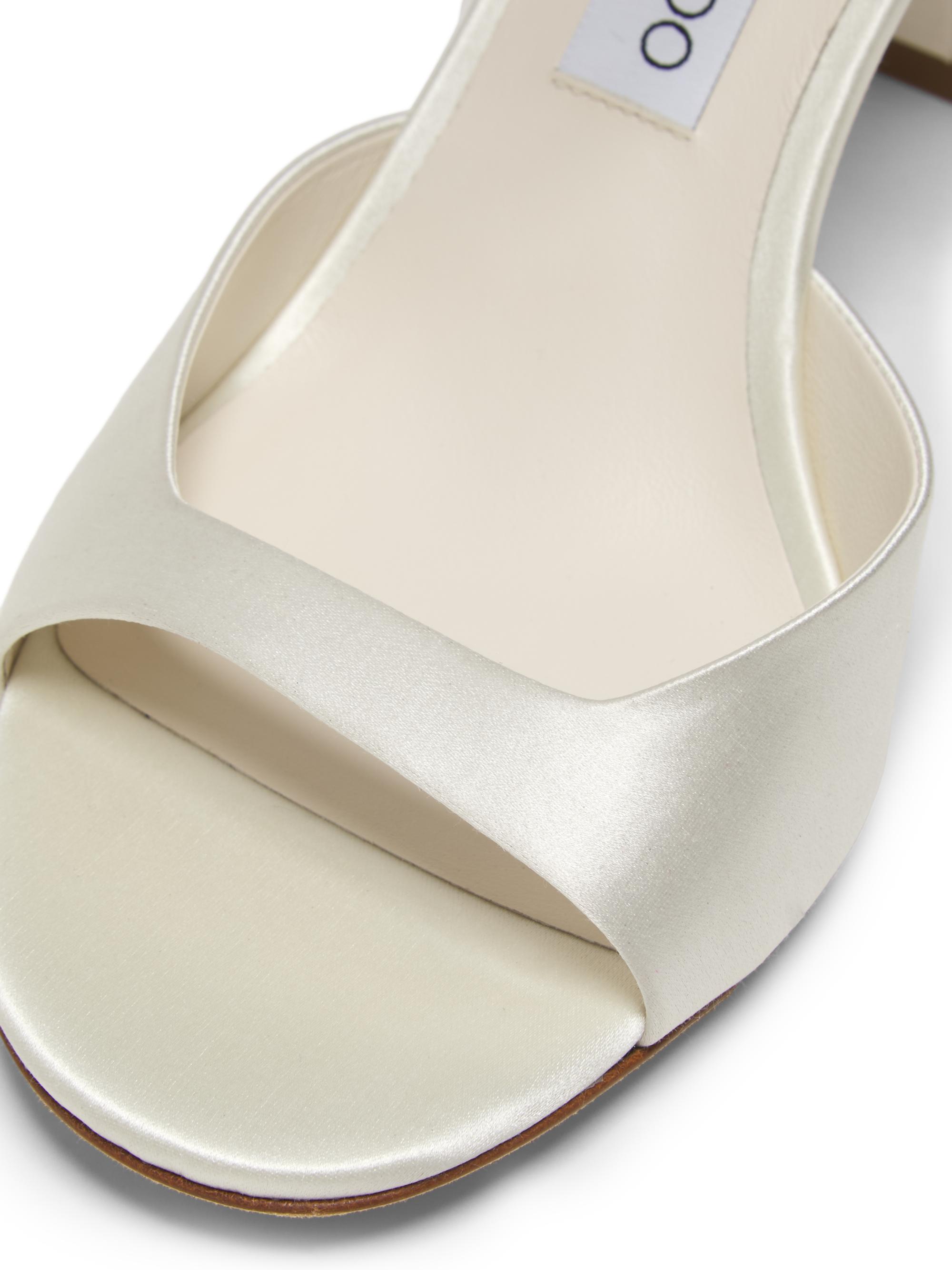 Jimmy Choo Alys 85MM Satin Sandals | Saks Fifth Avenue