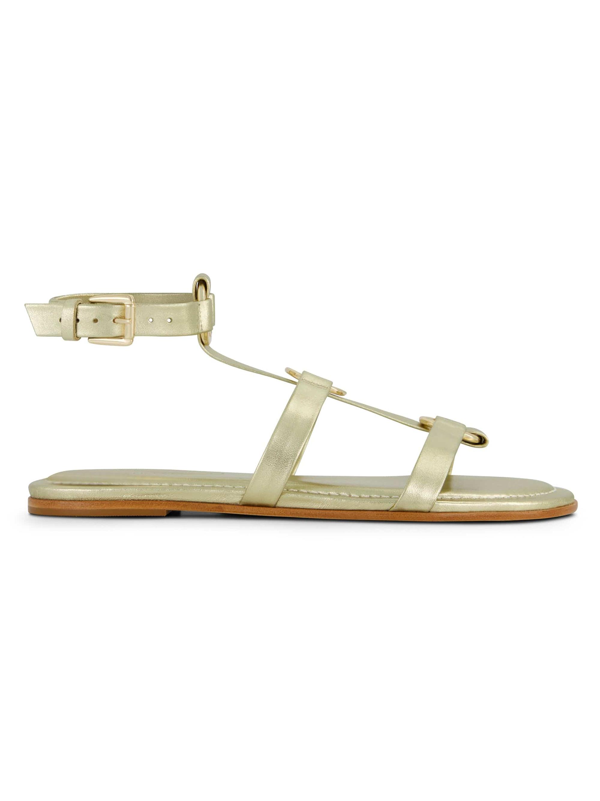 Bernardo Women's Hera Galdiator Sandals - Champagne