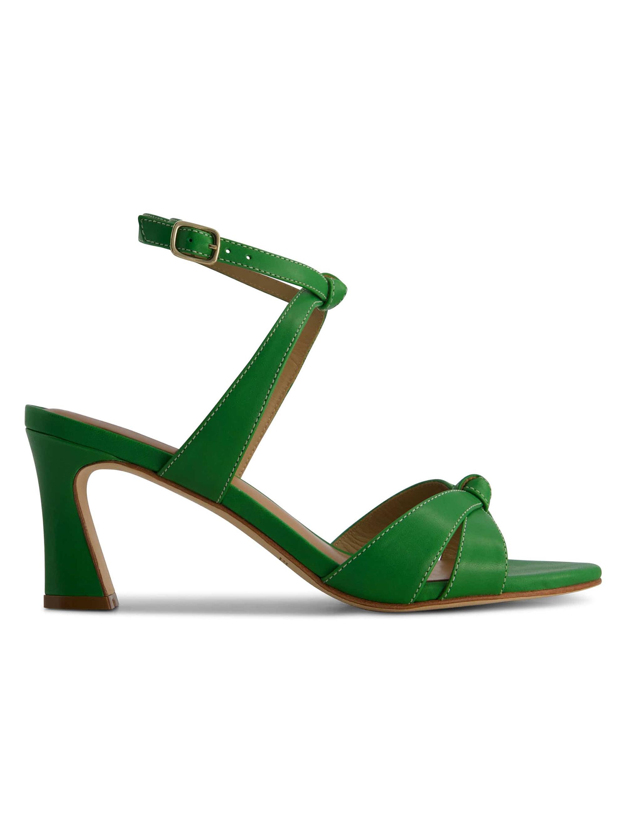 Bernardo Women's Neera Ankle Strap Heeled Sandals - Eggshell