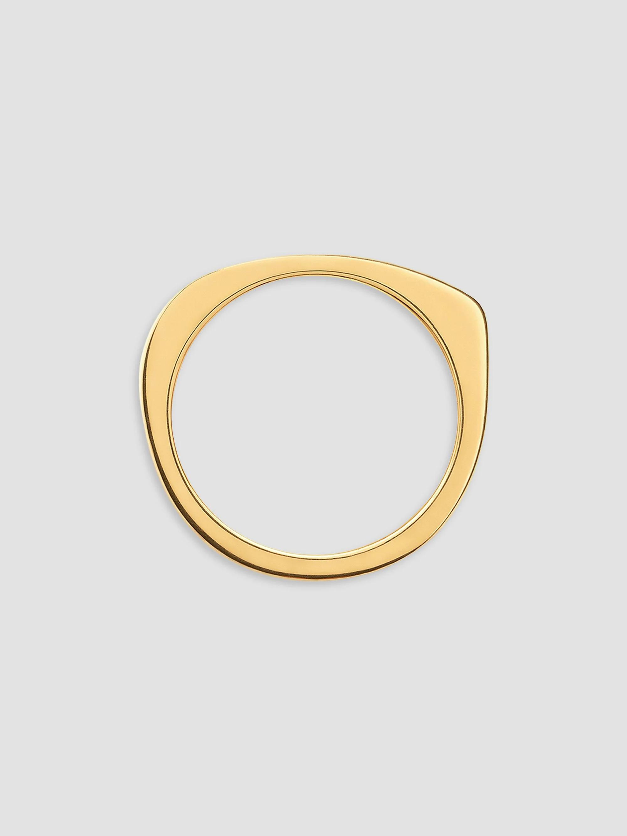 Toteme 18kt Gold-Plated Signature Ring | Saks Fifth Avenue