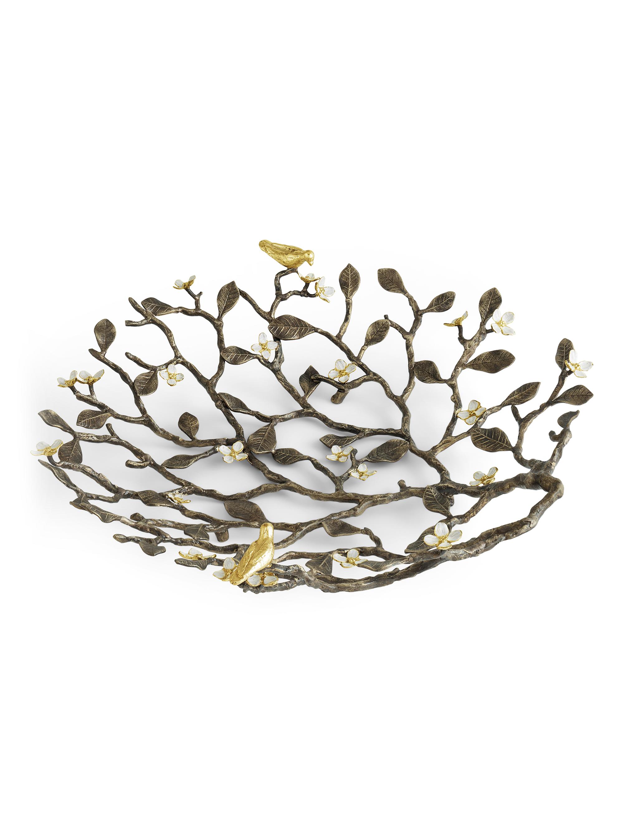 Michael Aram Lovebirds Centerpiece Bowl