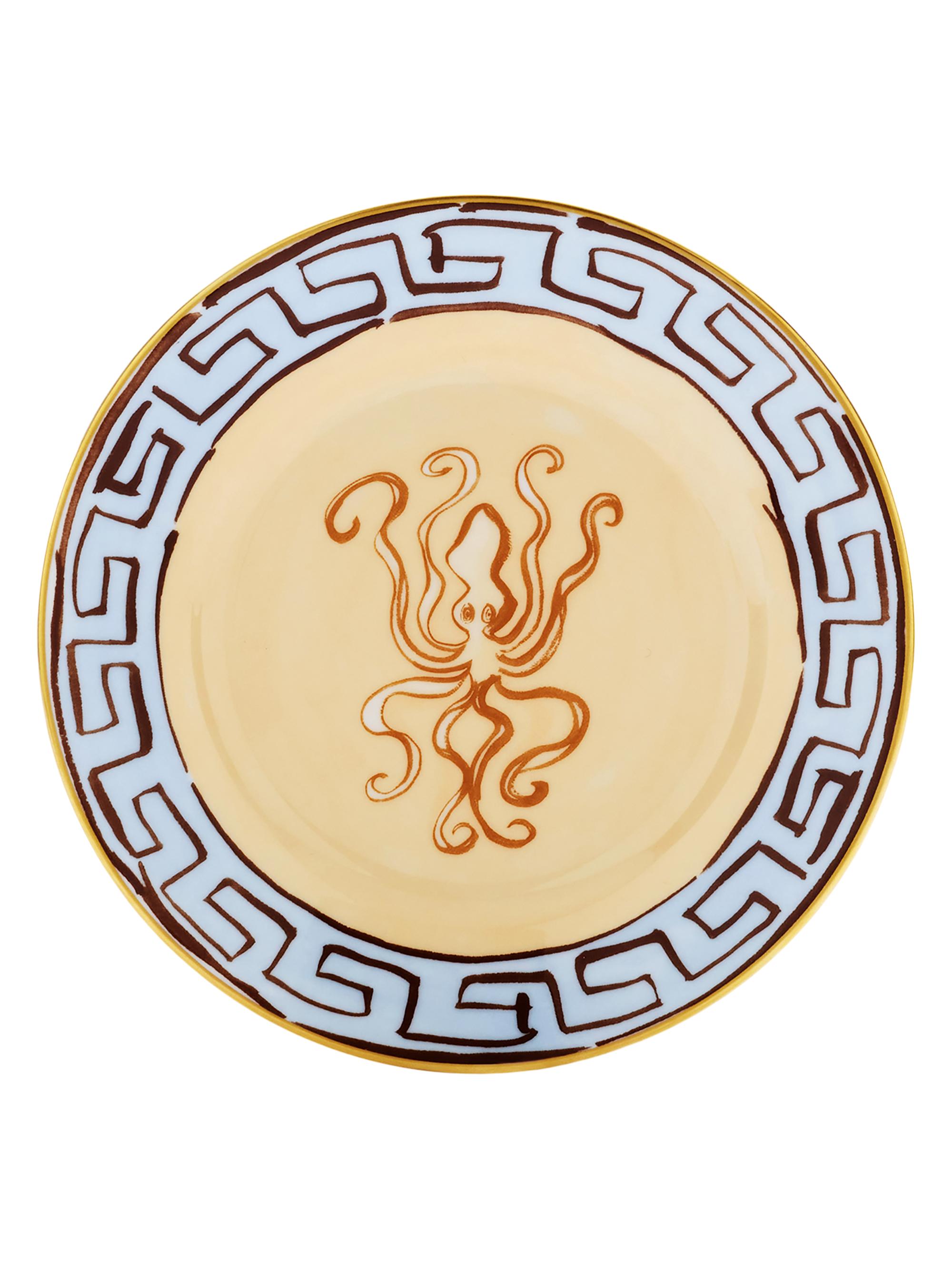 Ginori 1735 Il Viaggio Di Nettuno Flat Bread Plate