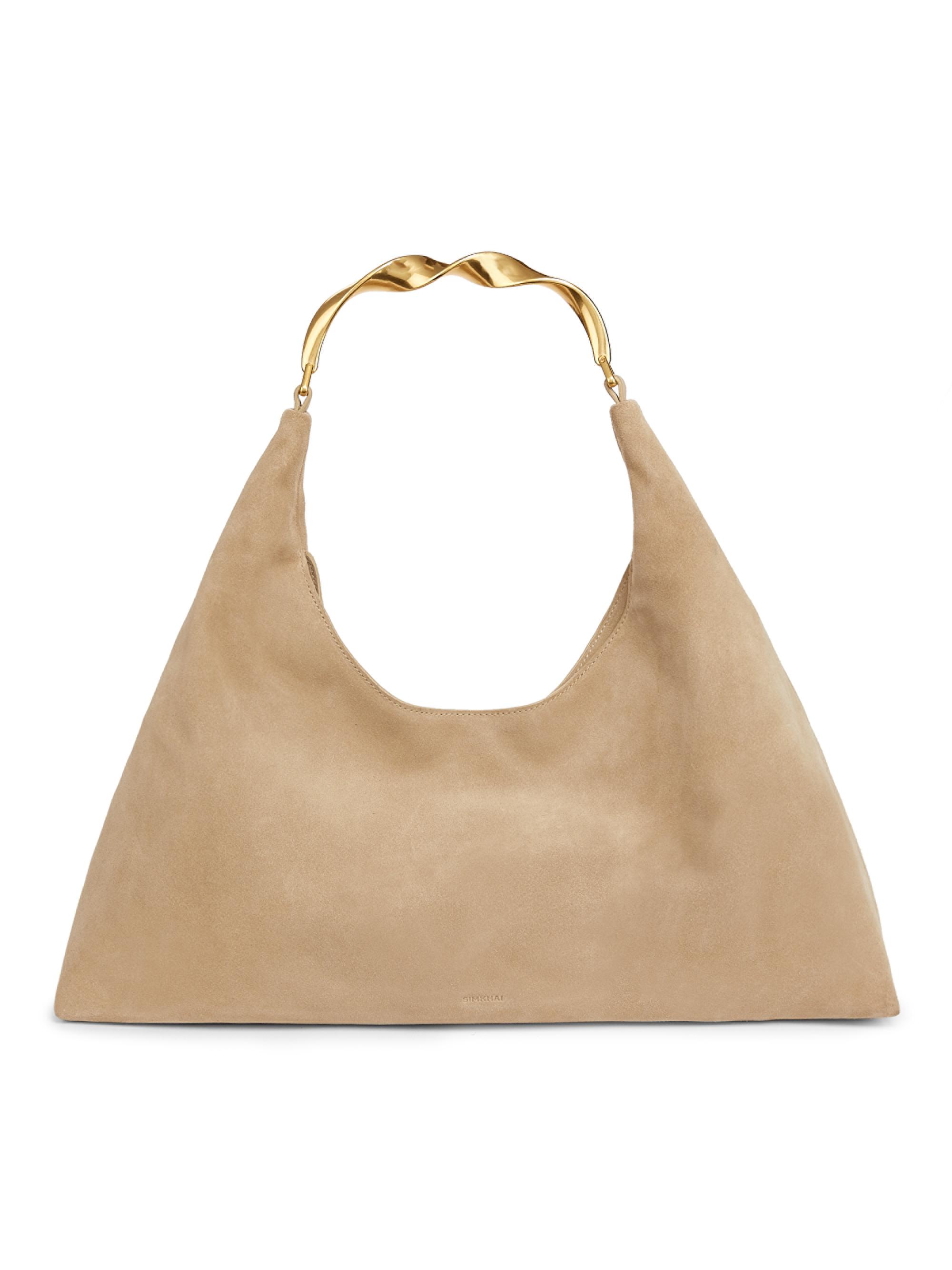 SIMKHAI Women's Nixi Suede Hobo Bag - Desert