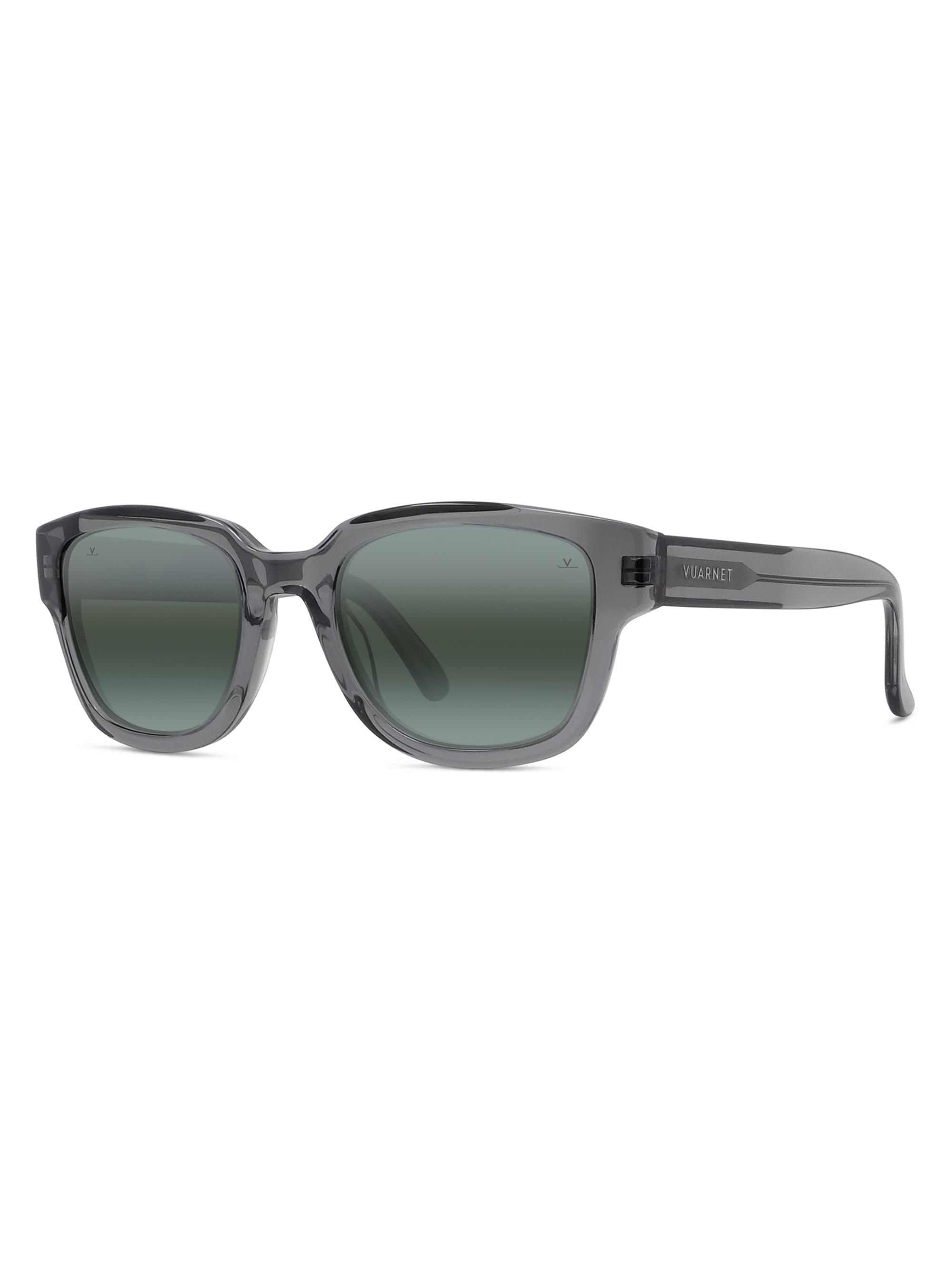 Vuarnet Men's Lifestyle Belvedere 09 51MM Square Sunglasses - Grey Olive Smoke