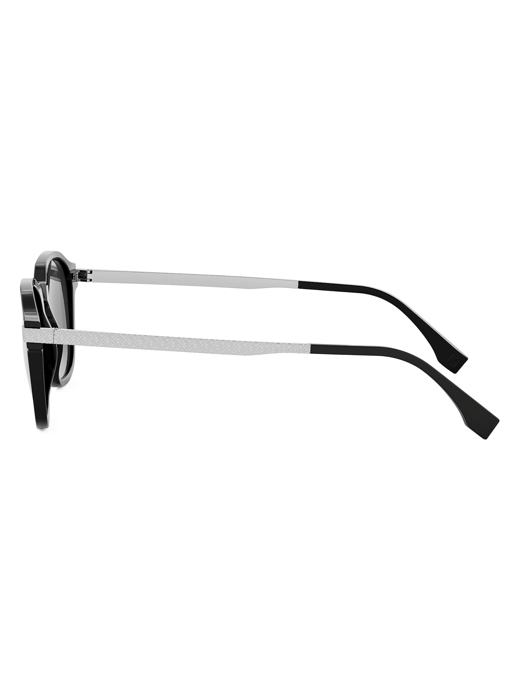 Fendi Fendi Essential 52MM Square Sunglasses | Saks Fifth Avenue