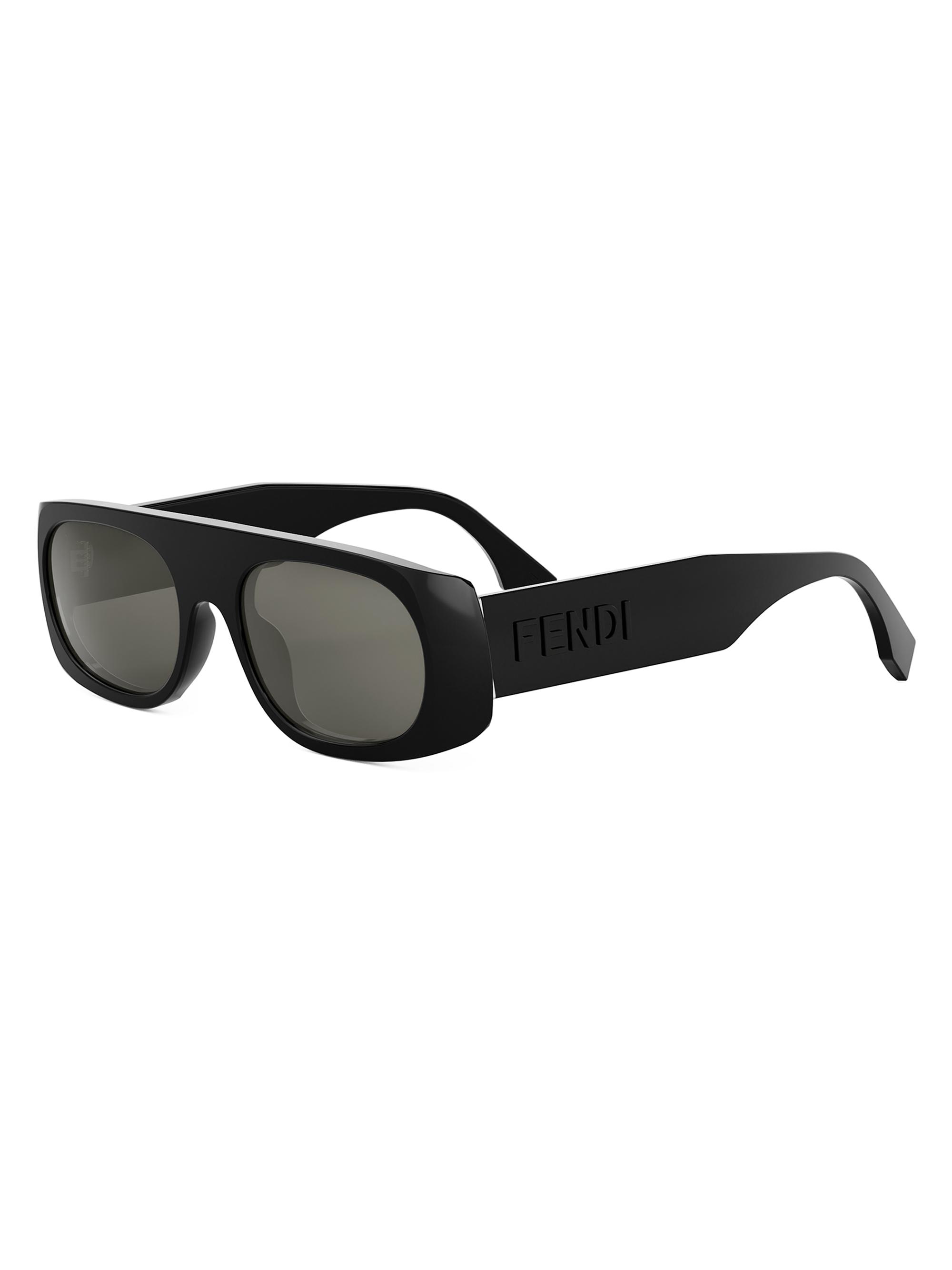 Fendi 51MM Rectangular Sunglasses | Saks Fifth Avenue