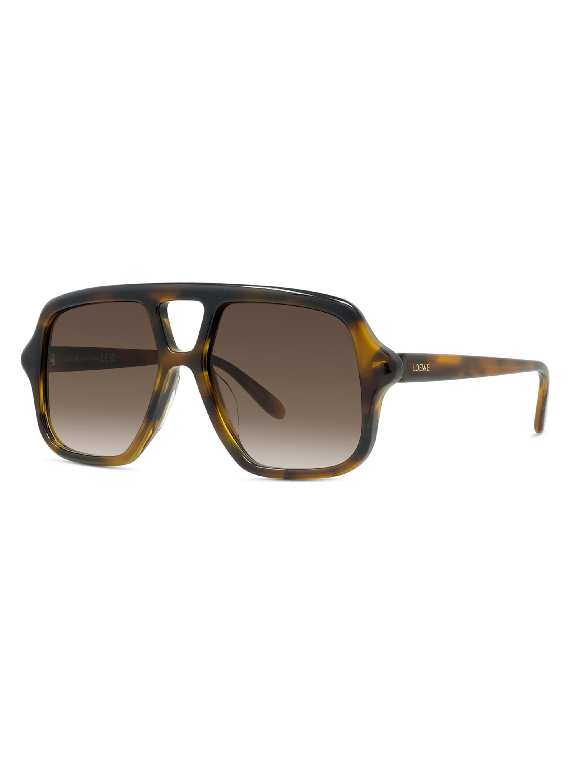 ロエベ LOEWE LOEWE Slim 54MM Rectangular Sunglasses | Saks Fifth Avenue