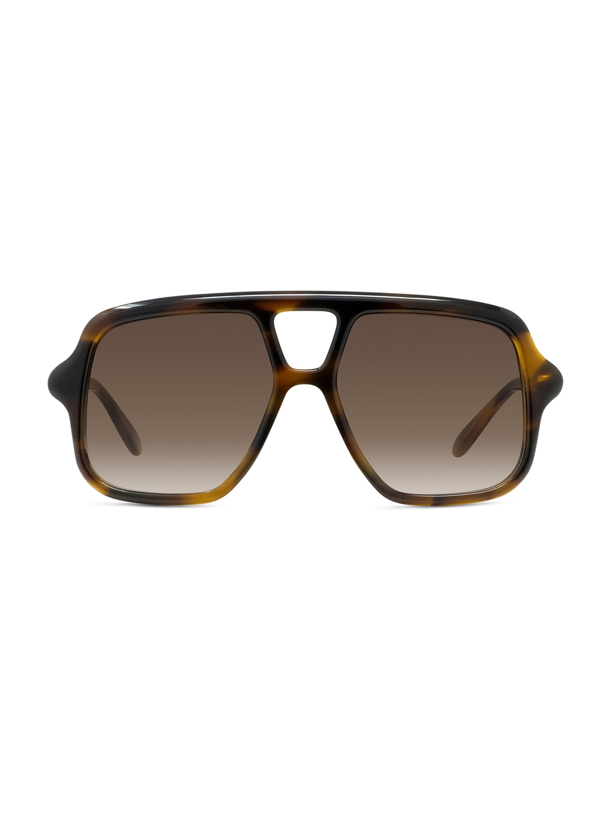 LOEWE Slim 54MM Rectangular Sunglasses | Saks Fifth Avenue