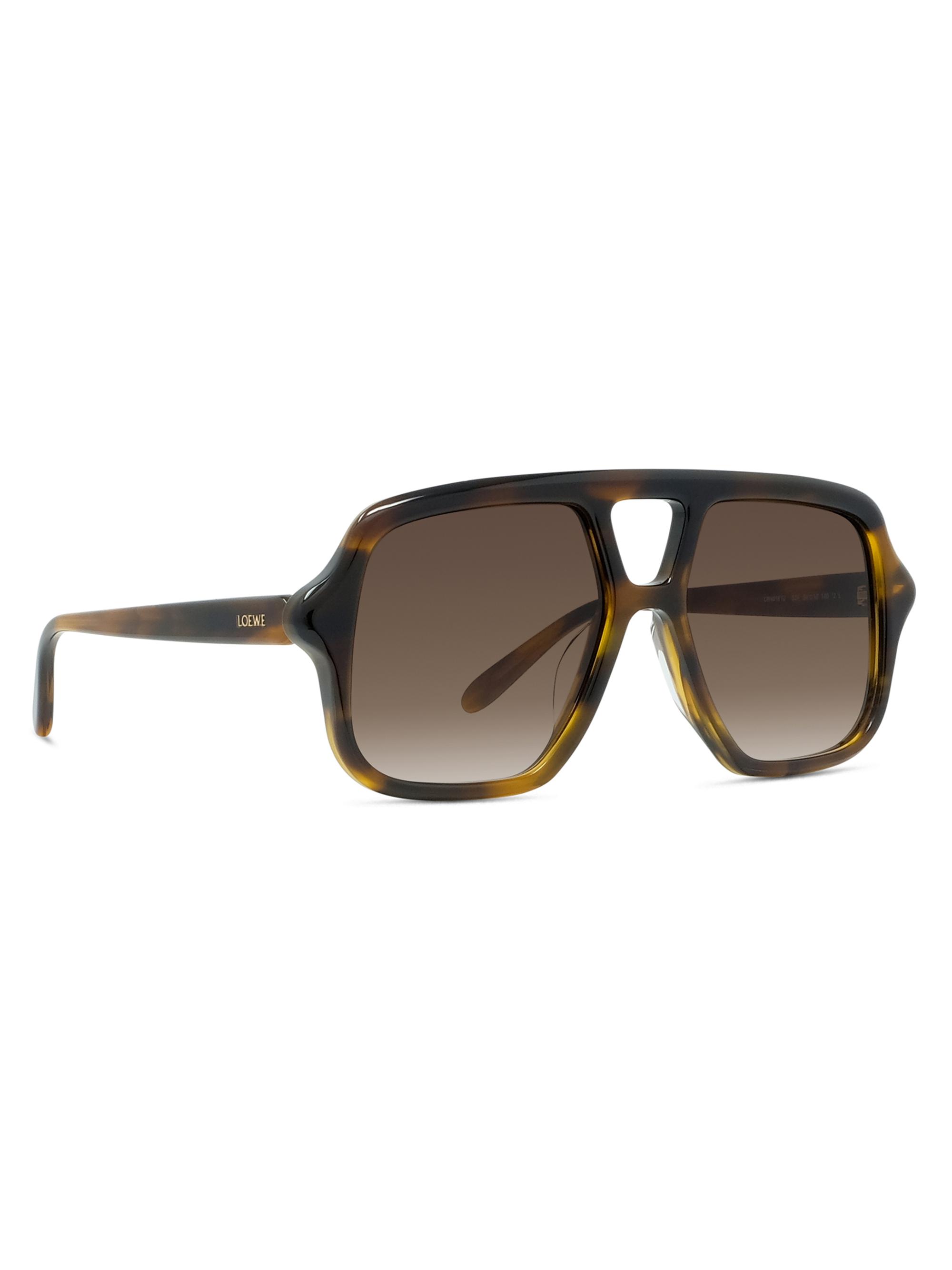 reves paris スカジャン　L LOEWE Slim 54MM Rectangular Sunglasses | Saks Fifth Avenue