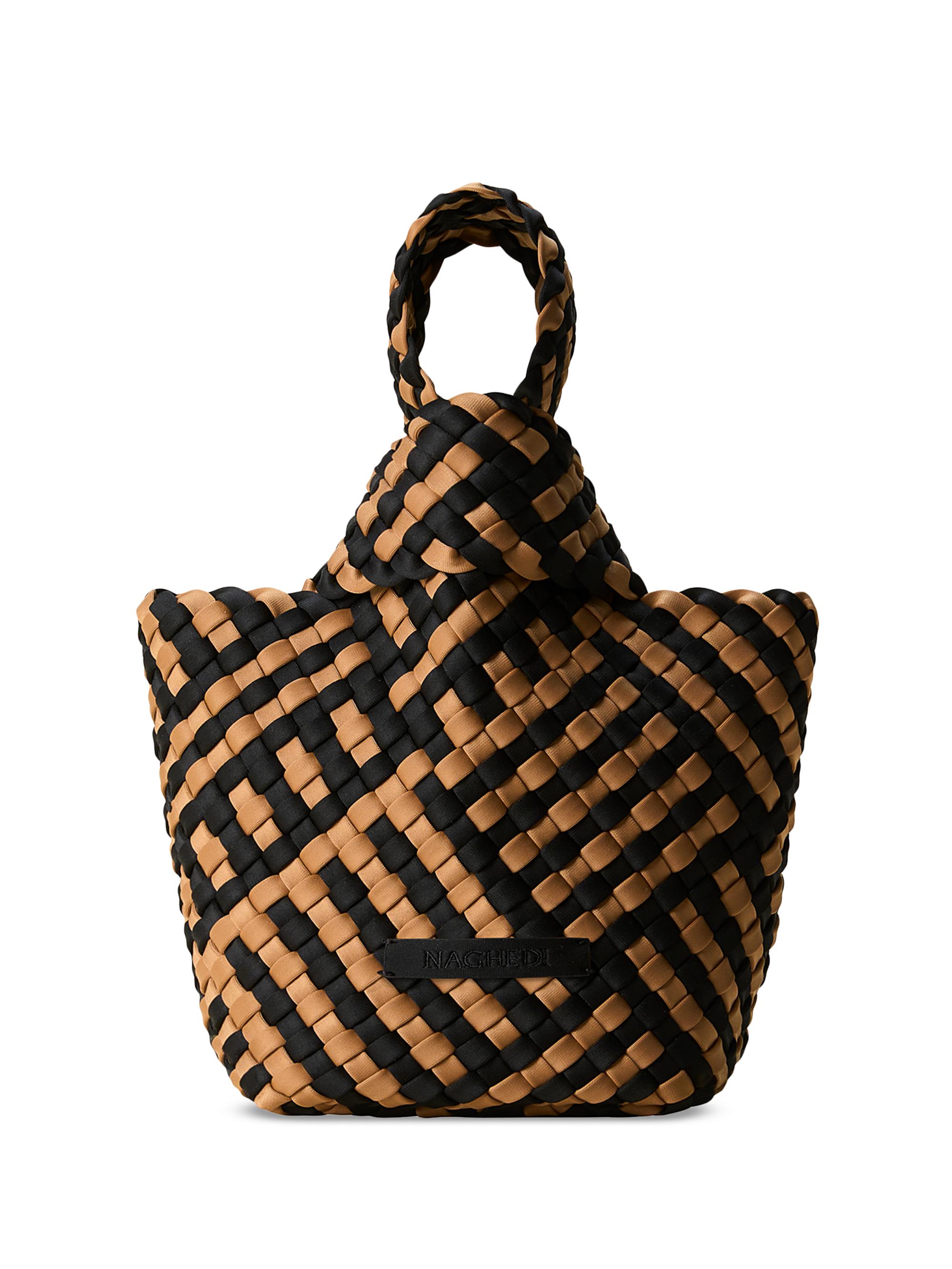 Naghedi Women's Kyoto Striped Geo Top Handle Bag - Roma