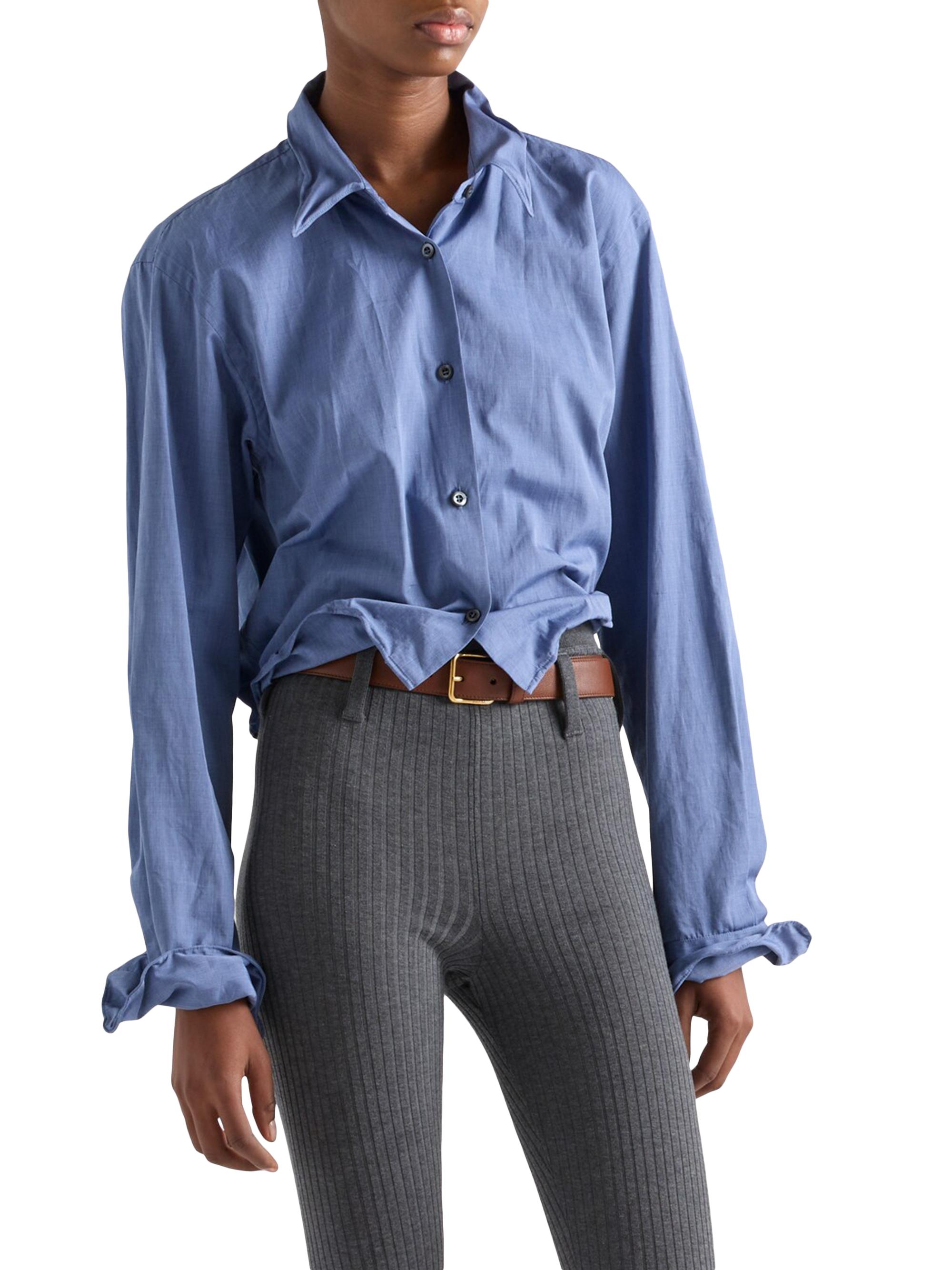 Prada Fil-à-Fil Shirt | Saks Fifth Avenue