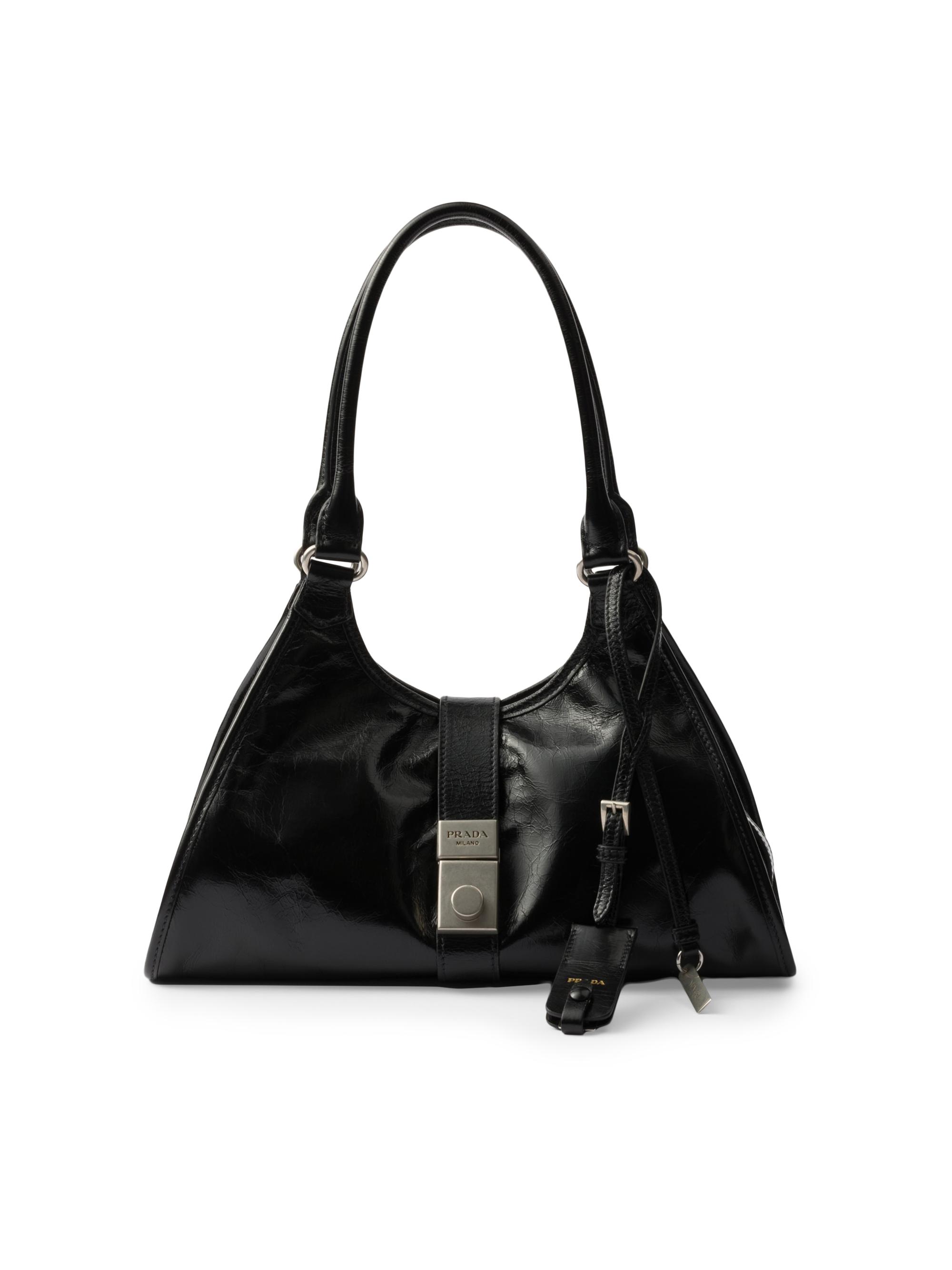 Prada Women's  Leather Tote Bag - Black