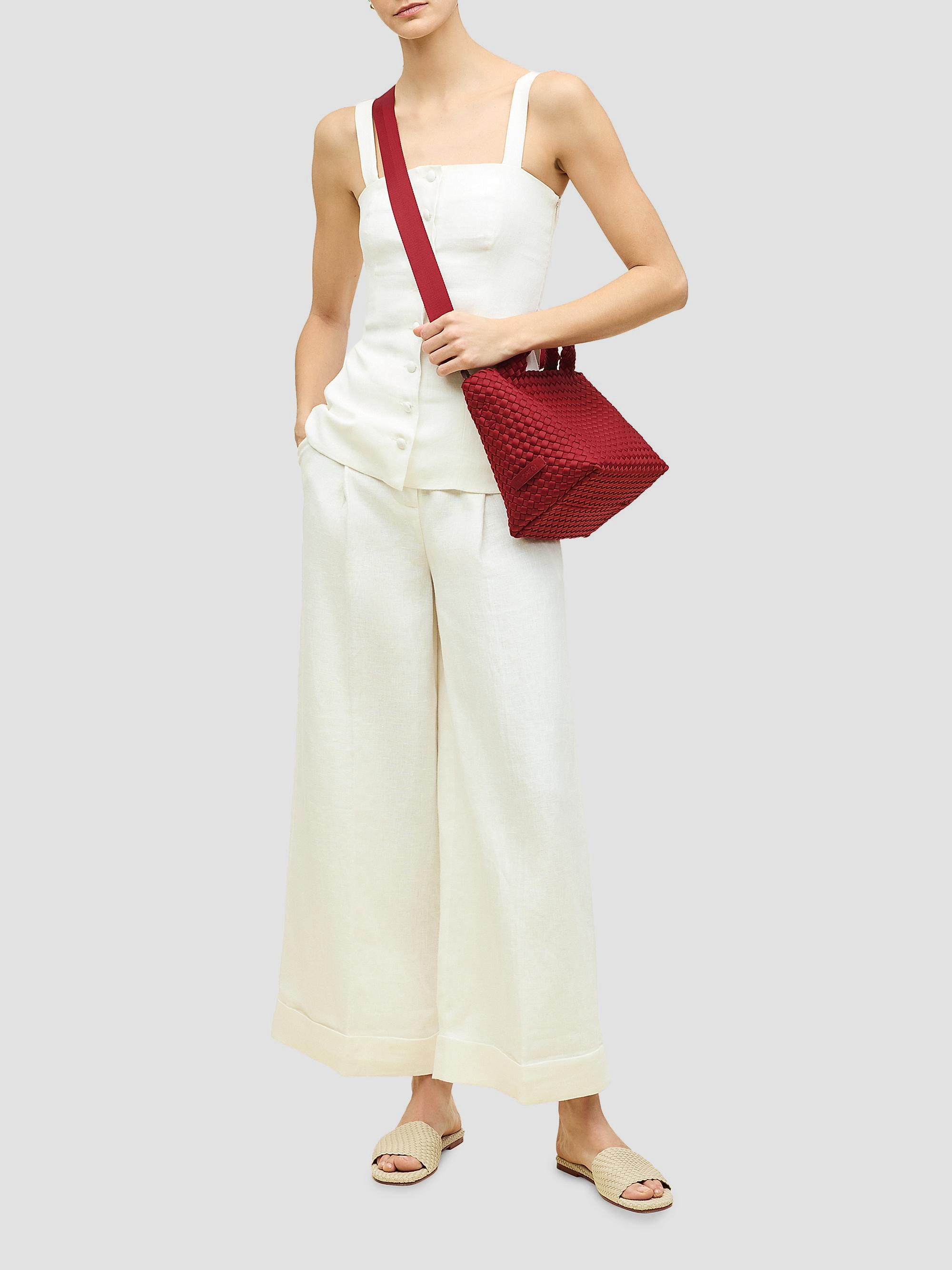 Naghedi Women's St. Barths  Tote Bag - Rosso | Thumbnail 2