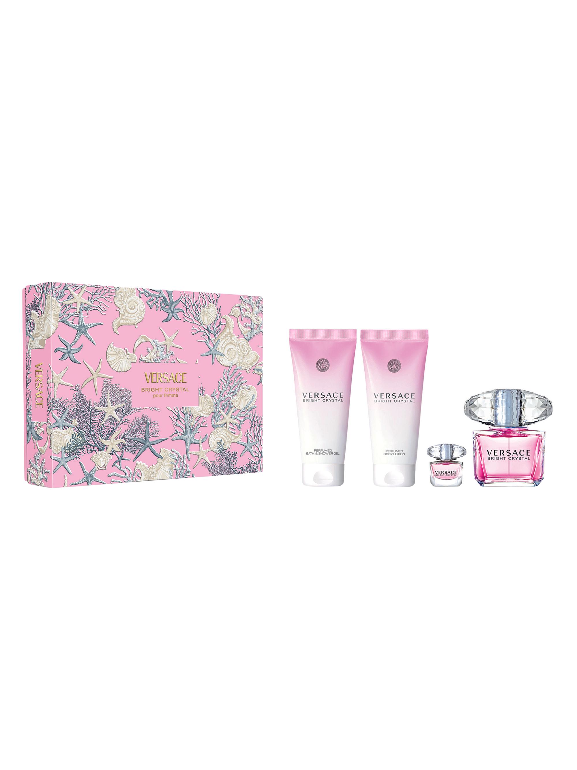 Versace Women's  Bright Crystal 4-Piece Gift Set