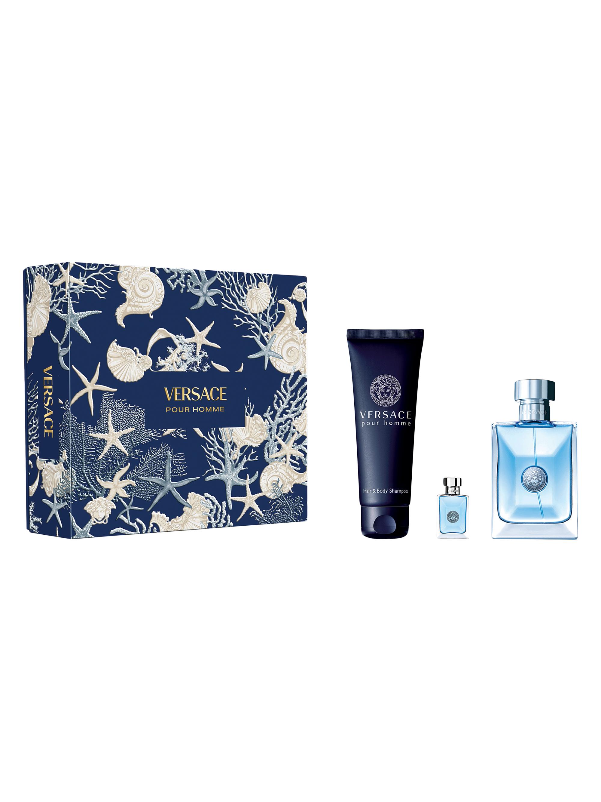 Versace Men's  Pour Homme Eau de Toilette 3-Piece Gift Set