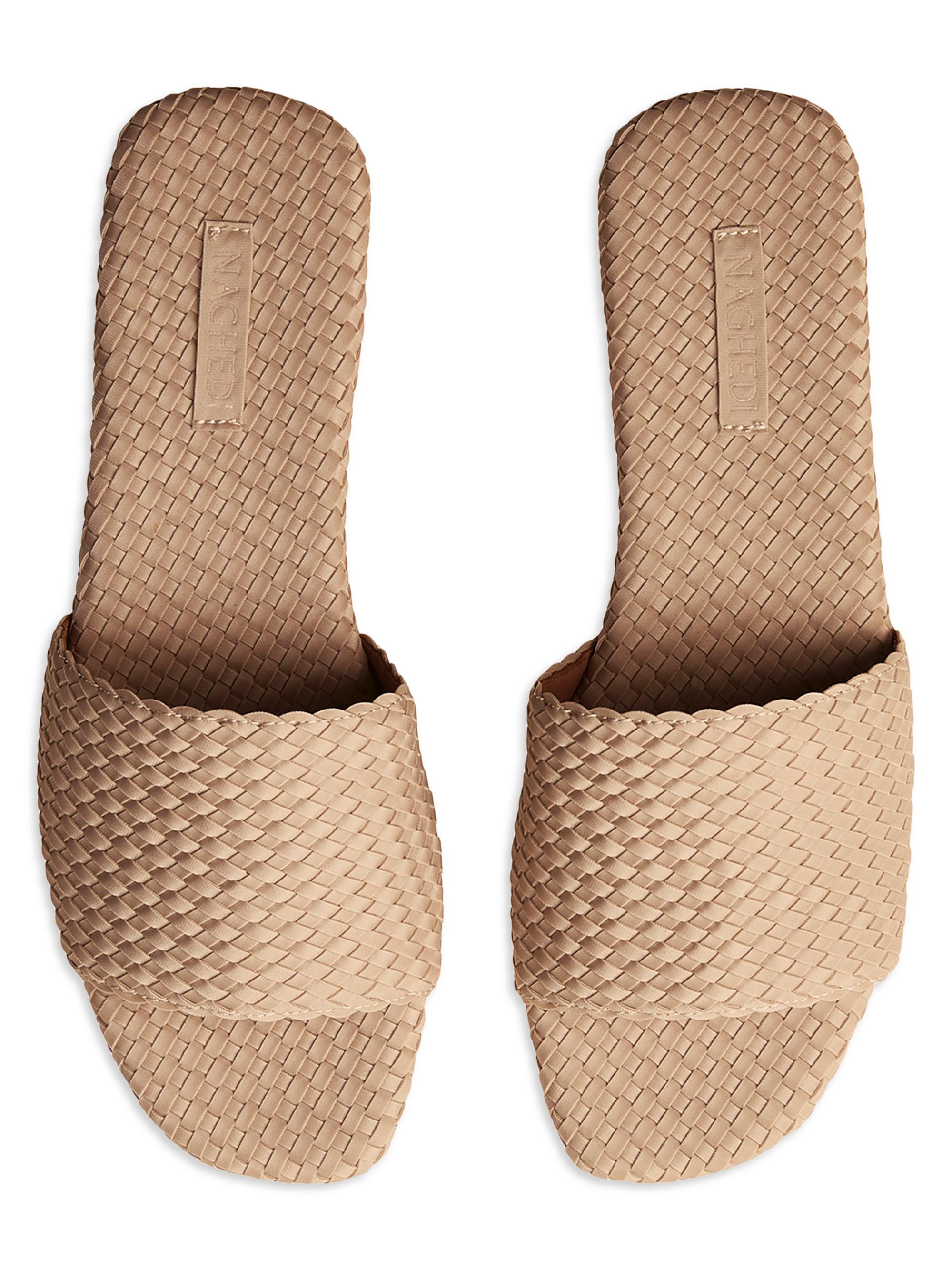 Naghedi Women's St. Barths Slide Sandals - Camel | Thumbnail 2