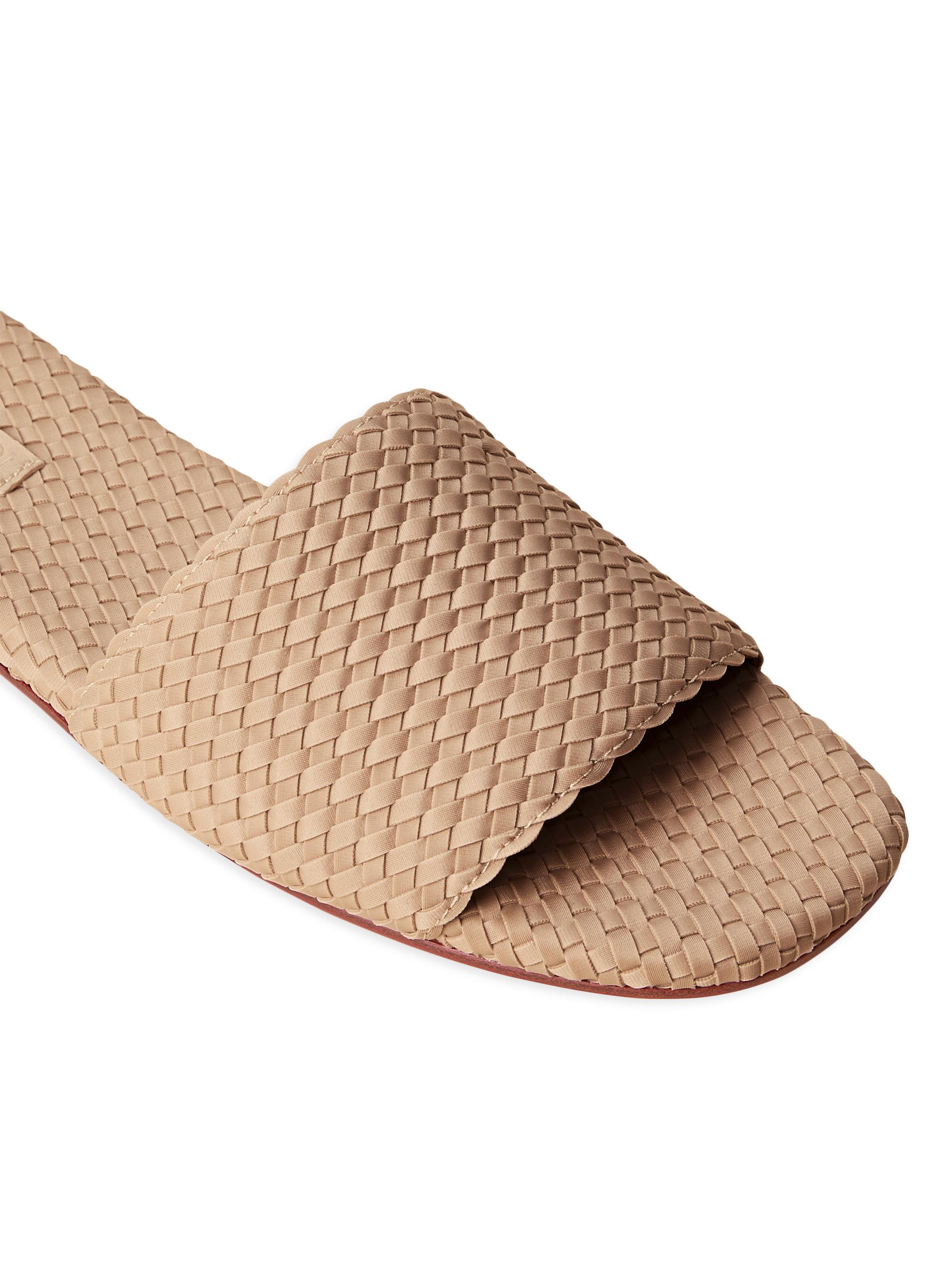 Naghedi Women's St. Barths Slide Sandals - Camel | Thumbnail 3