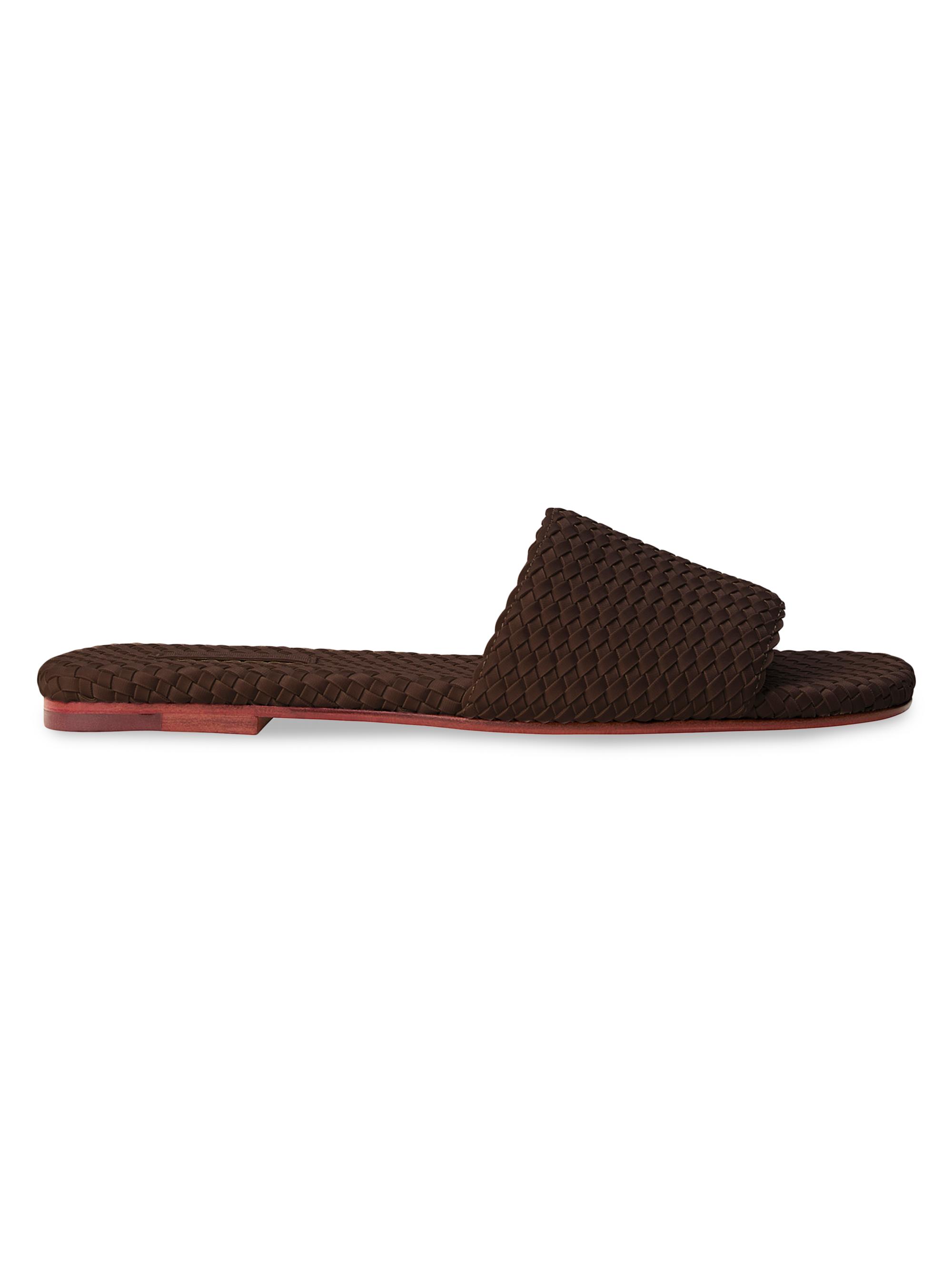 Naghedi Women's St. Barths Slide Sandals - Chocolate