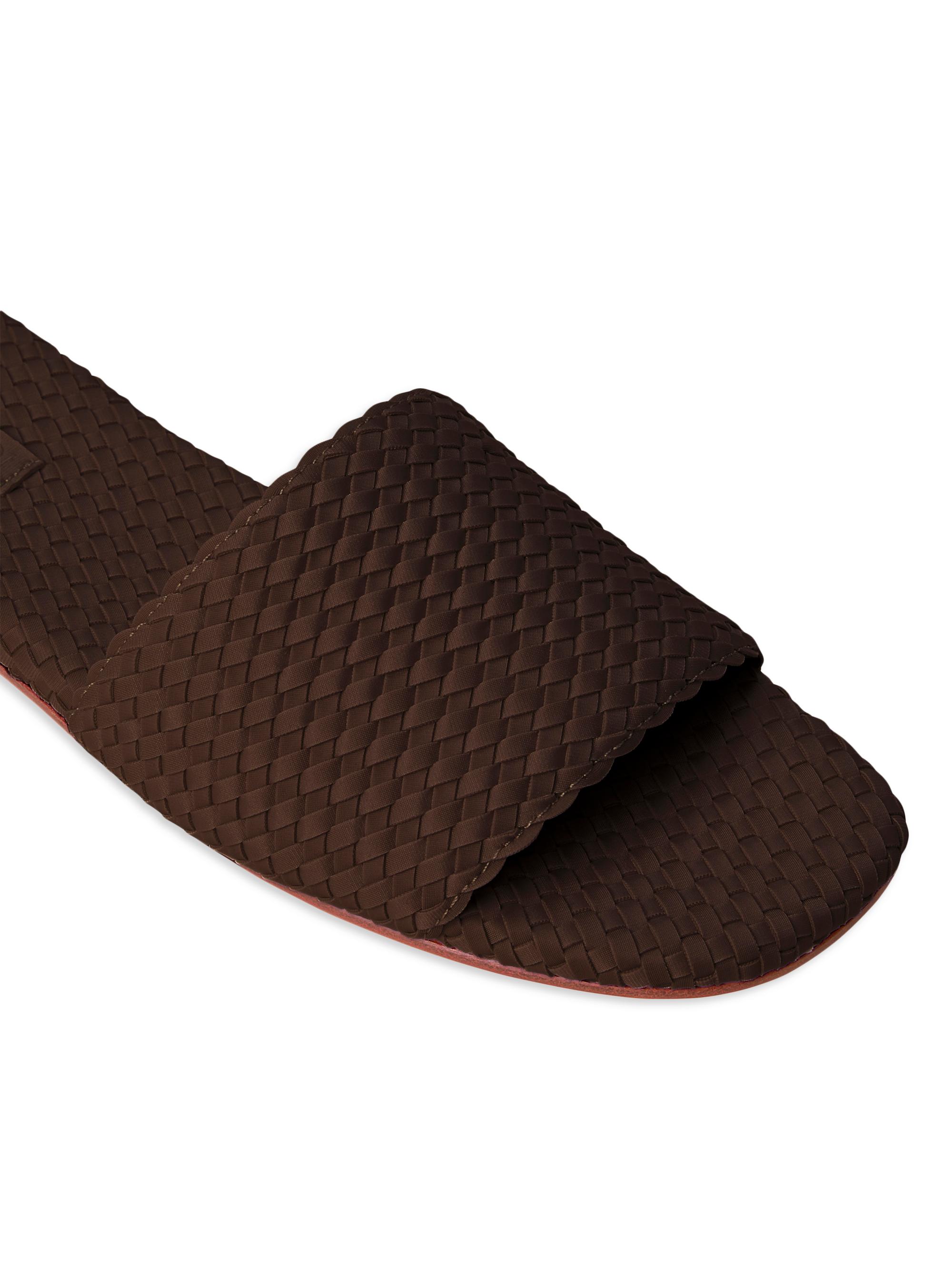 Naghedi Women's St. Barths Slide Sandals - Chocolate | Thumbnail 3