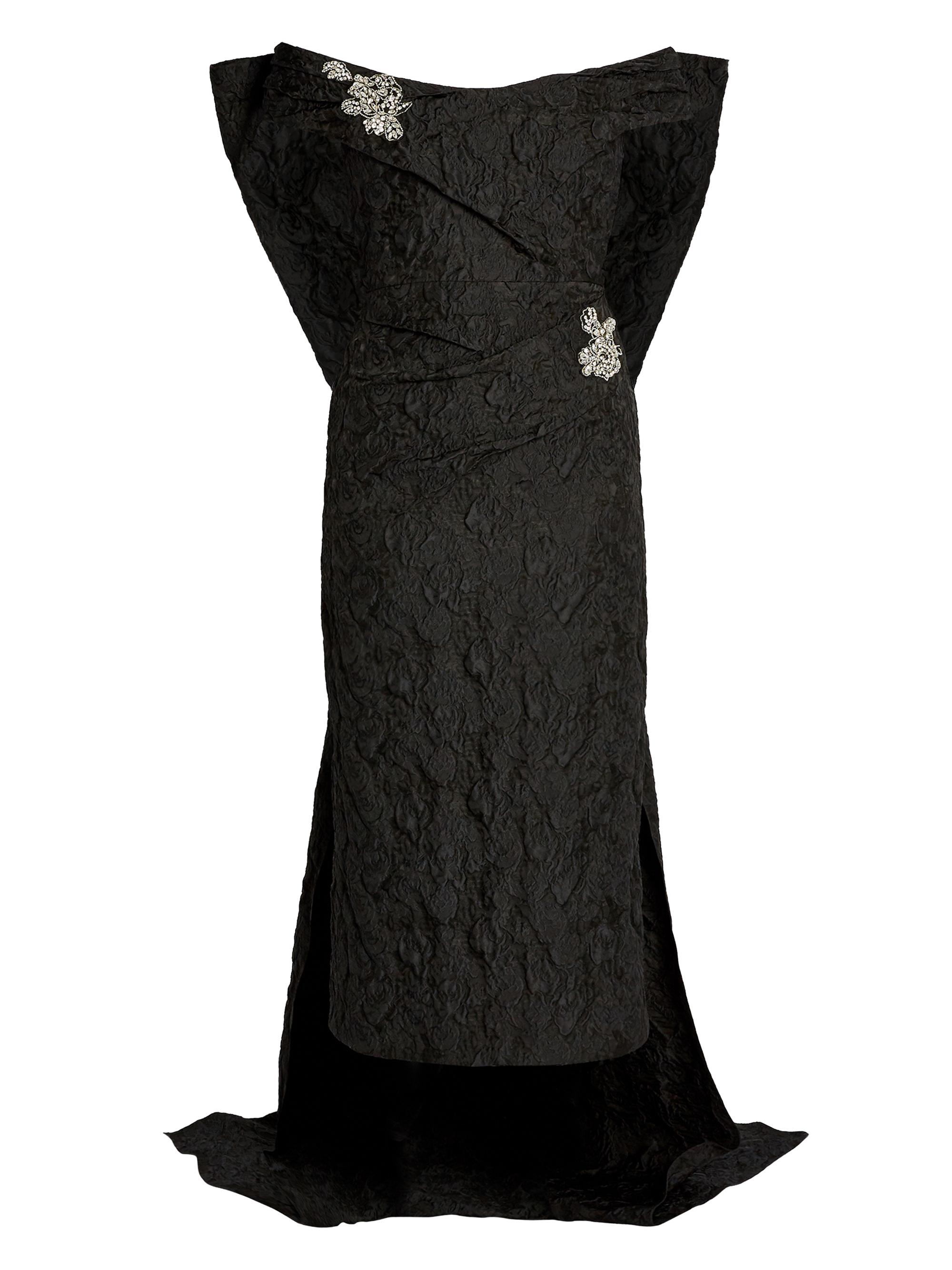 Erdem Women's Embellished Off-the-Shoulder Cocktail Dress - Black