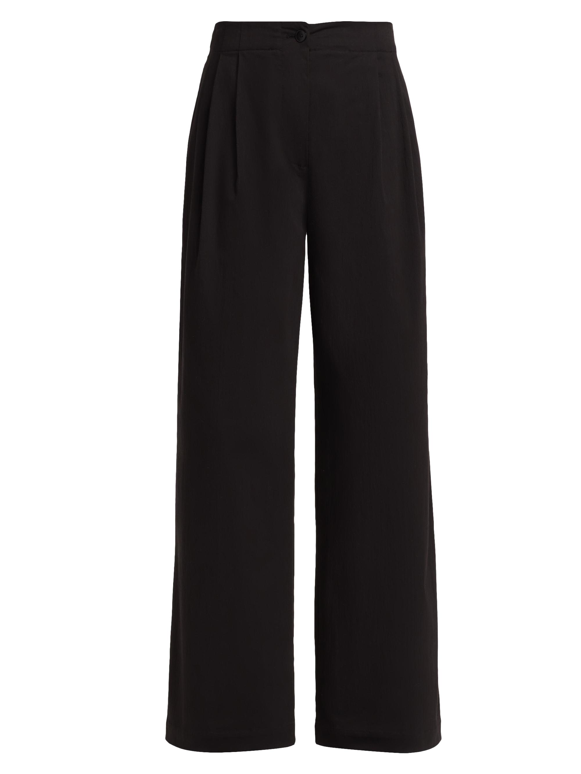 Proenza Schouler White Label Women's Romina Pleated Straight Pants - Black