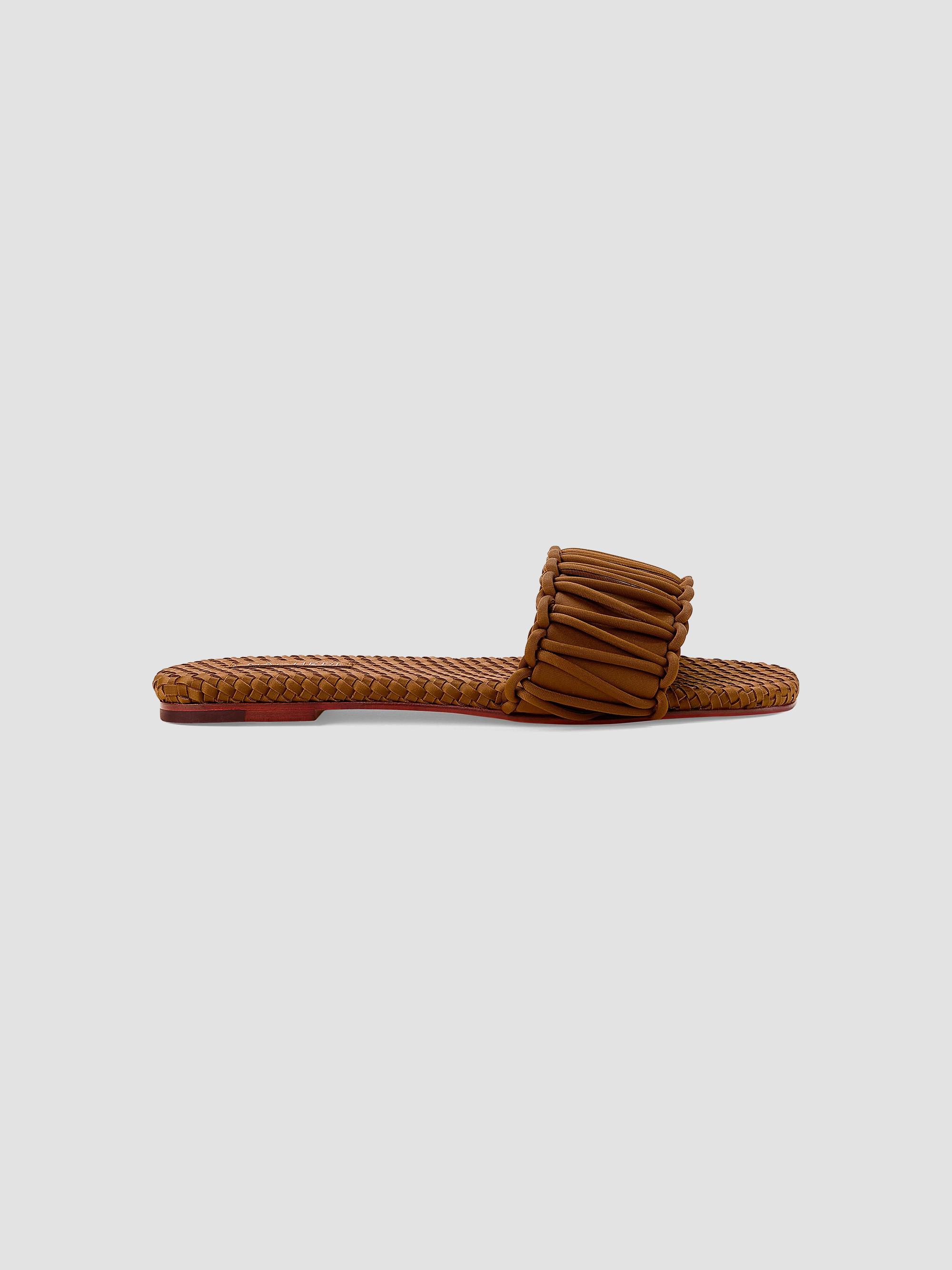 Naghedi Women's Athens Slide Sandals - Teak