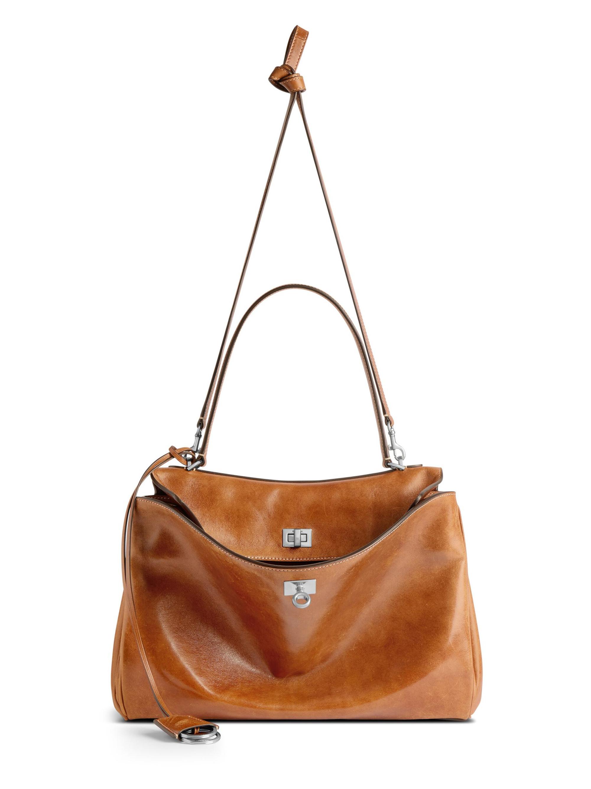 BALENCIAGA ブラウンレザーバッグ　美品　本物 楽天市場】【バッグ】BALENCIAGA バレンシアガ ザ ファースト