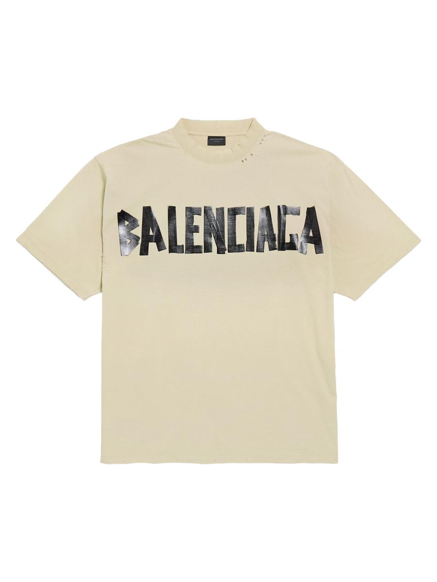 Balenciaga Tape Type T-shirt Medium Fit | Saks Fifth Avenue