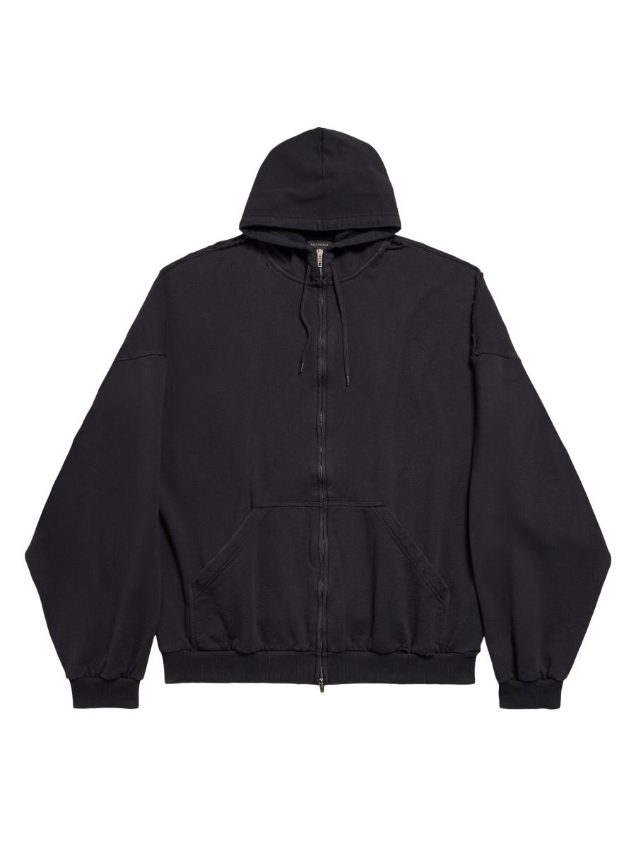 セール!!BALENCIAGA★788752 Balenciaga Ebay Zip-Up Hoodie Regular Fit | Saks Fifth Avenue
