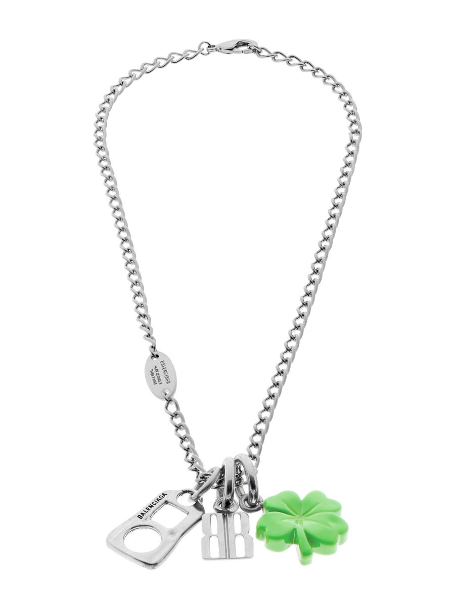 Balenciaga Carousel Clover Collector Necklace | Saks Fifth
