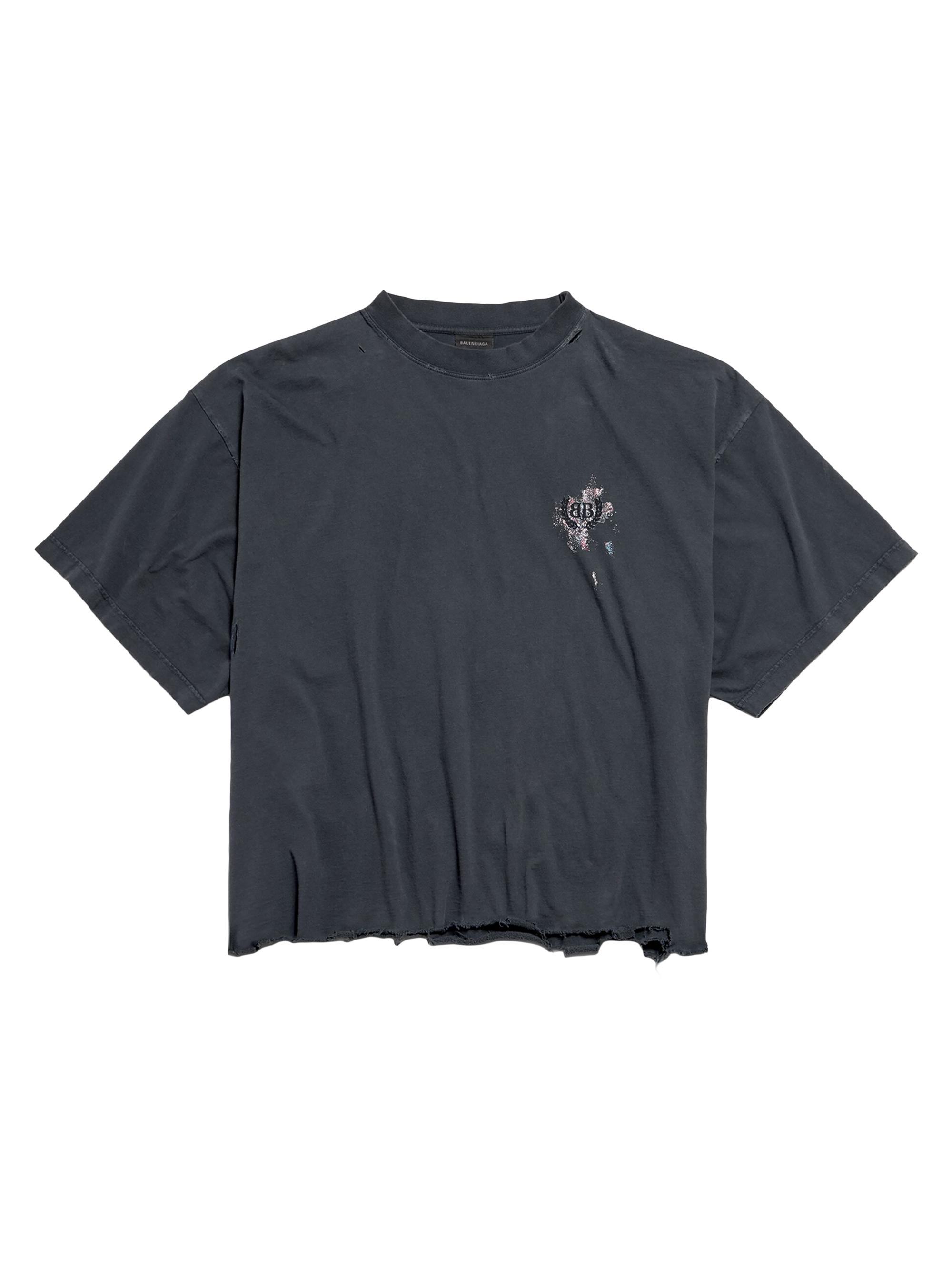 Balenciaga Back Cropped T-Shirt | Saks Fifth Avenue