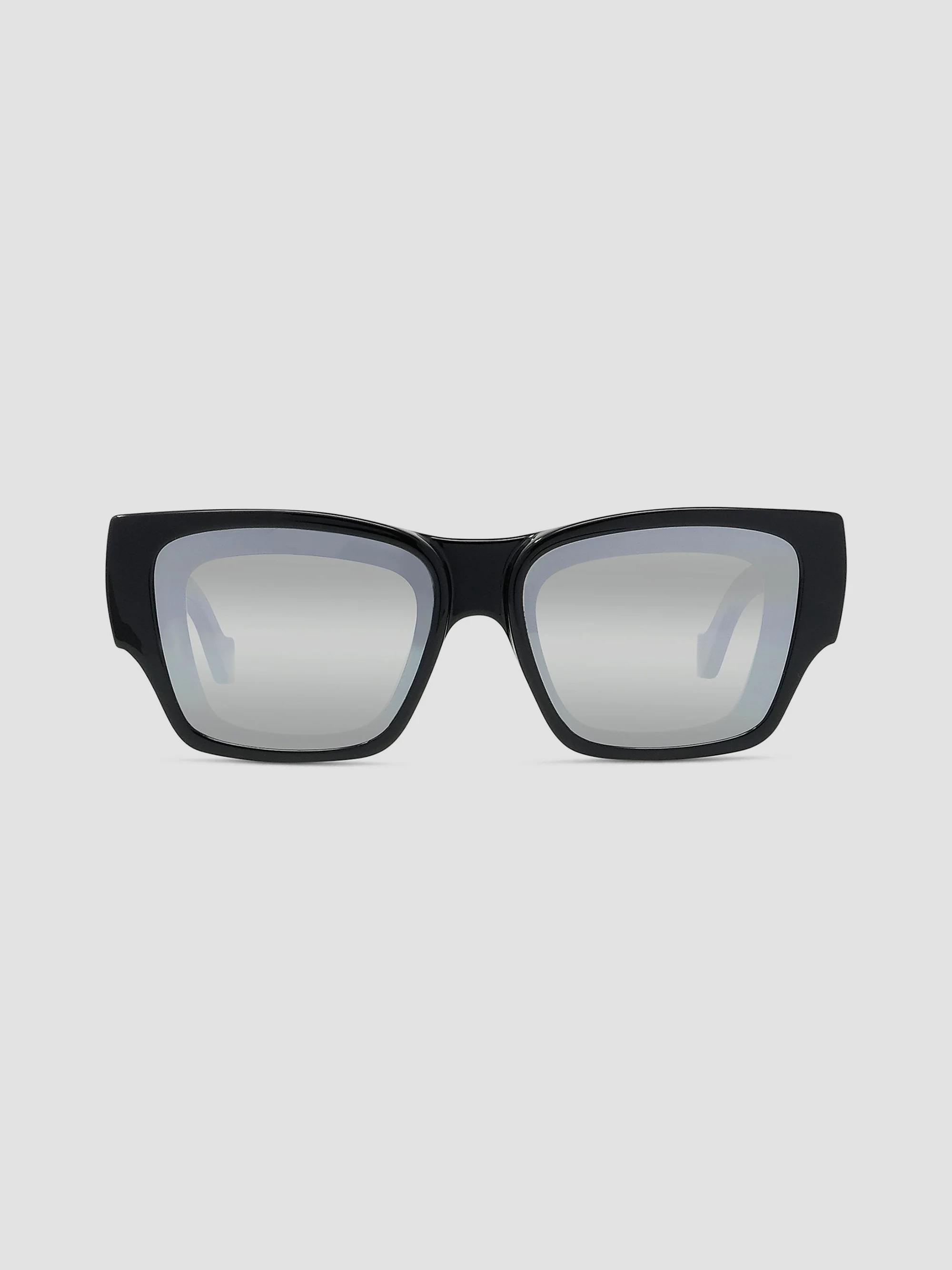 Loewe Paula\'s Ibiza rectangular Sunglasses black and white Paula main image 2