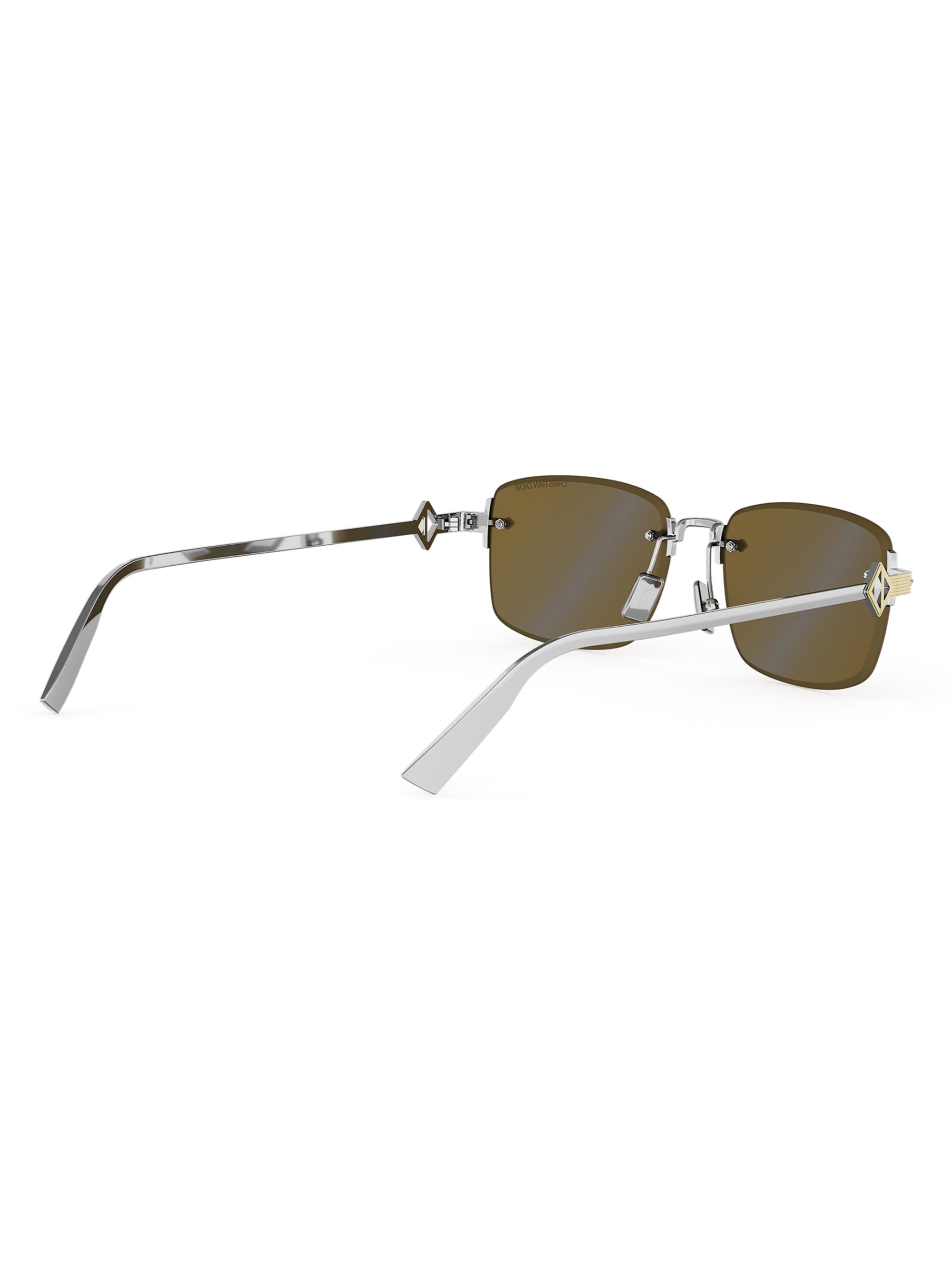 Dior CD Diamond S11U 54MM Rectangular Sunglasses | Saks Fifth Avenue